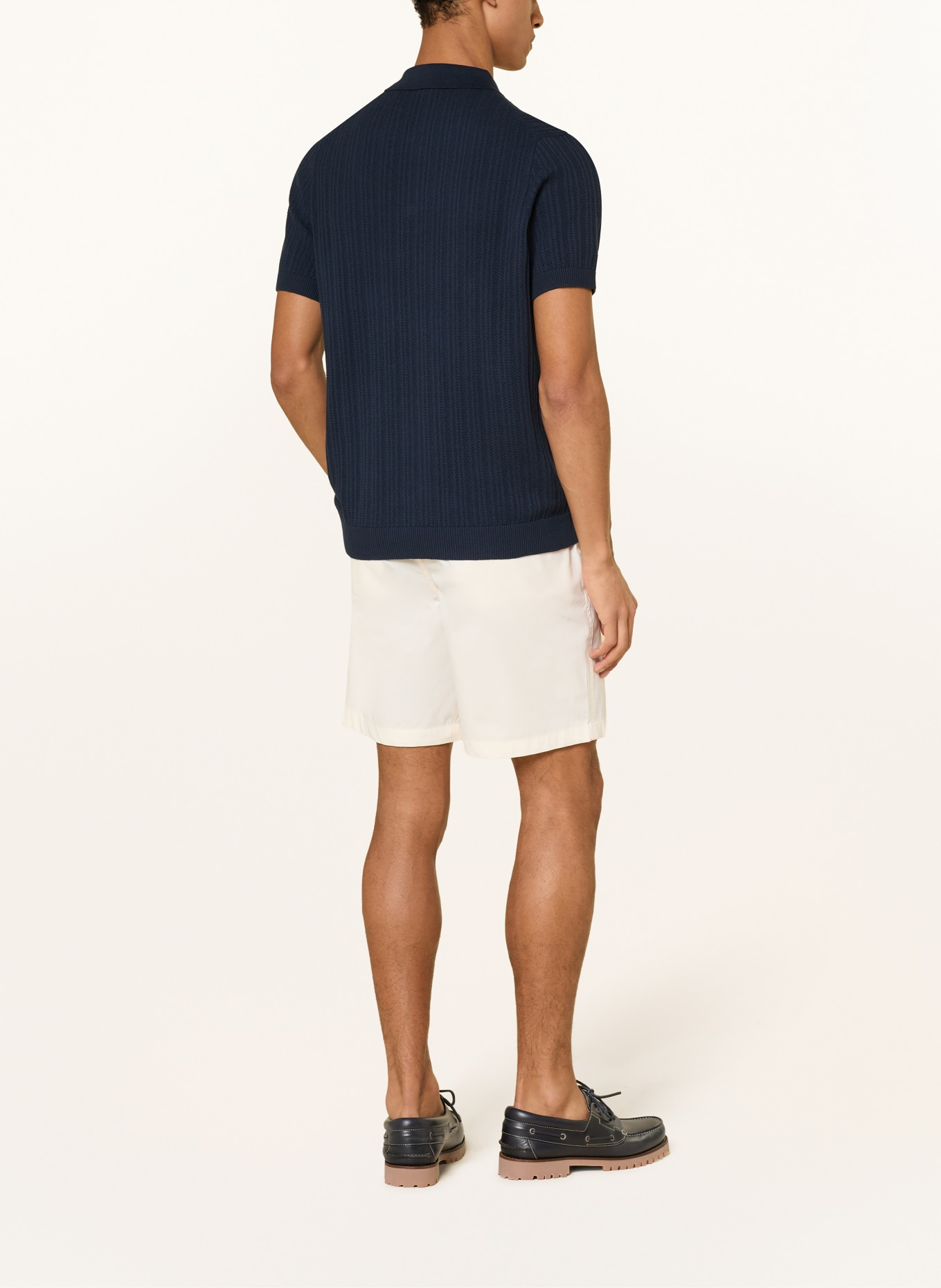 JOOP! JEANS Strick-Poloshirt COLINOR: DUNKELBLAU