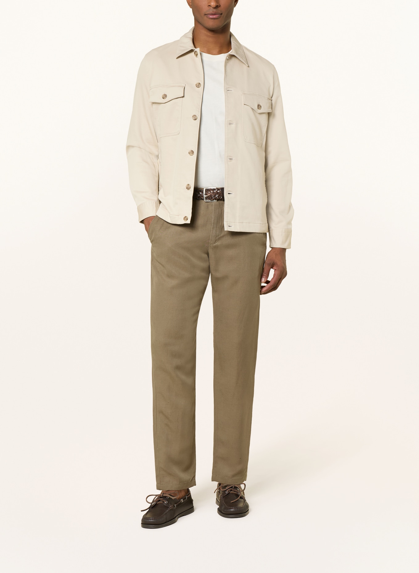 JOOP! JEANS Pantalon chino MAXTON coupe moderne: KAKI