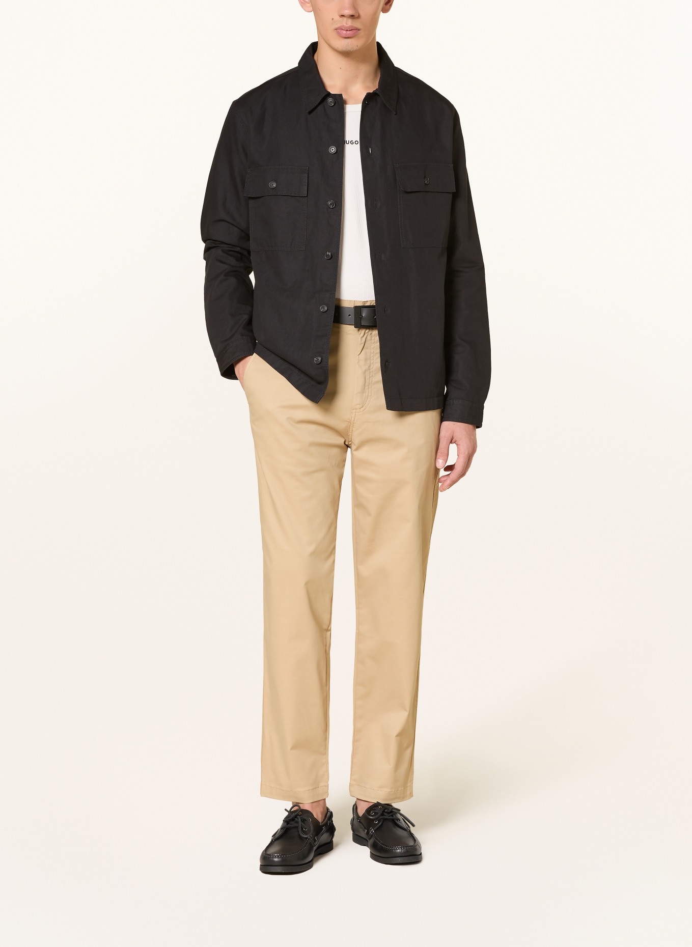 HUGO Chino CINO Regular Fit: CAMEL