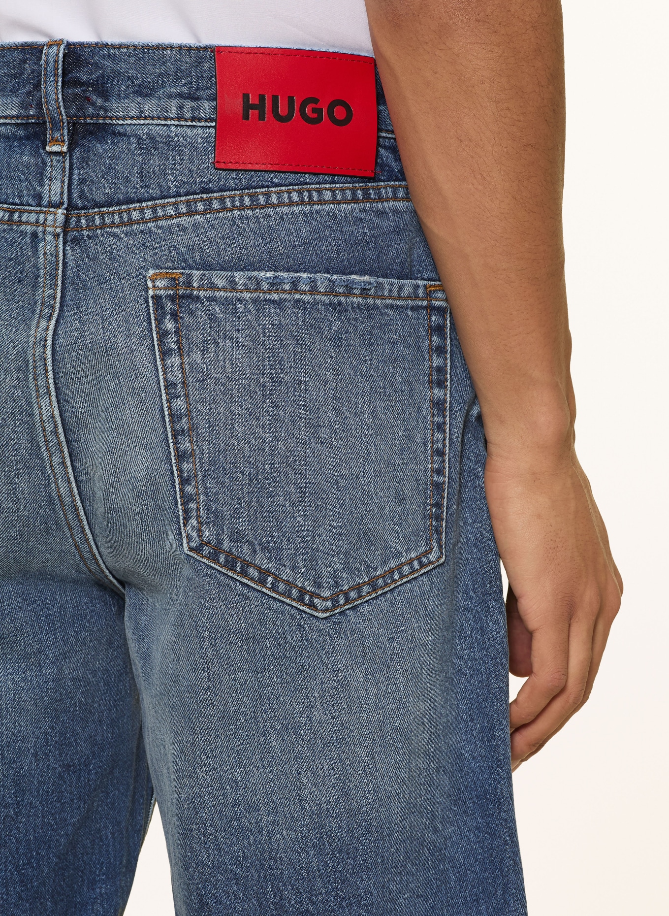 HUGO Jeansshorts HUGO 838/S: 445 TURQUOISE/AQUA