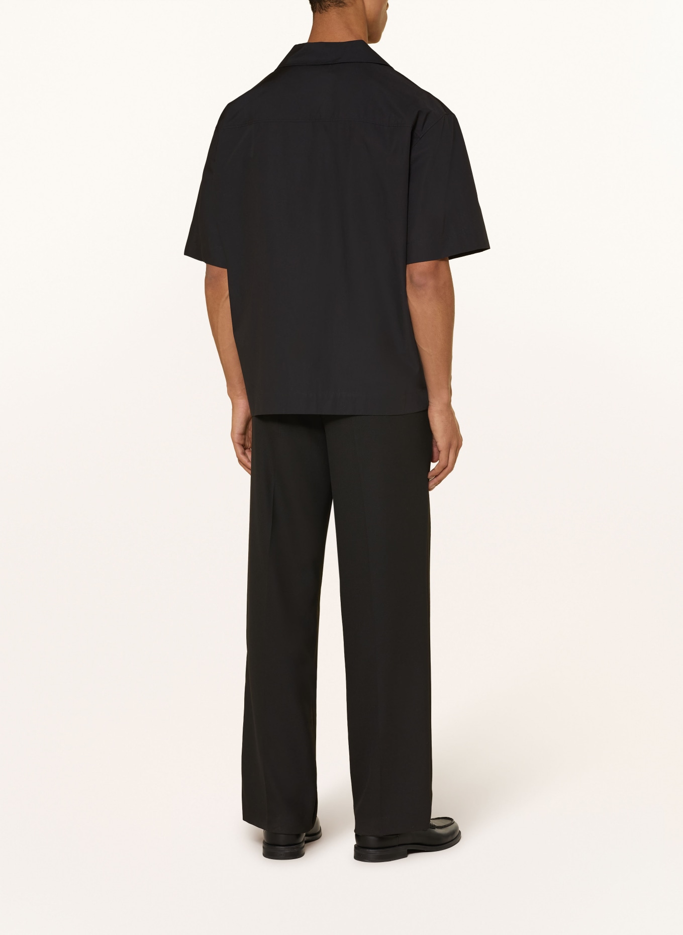 HUGO Resorthemd ESPINO Comfort Fit: SCHWARZ