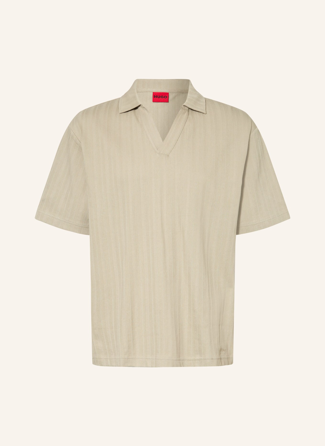 HUGO Jersey-poloshirt DALIOBO: KAKI