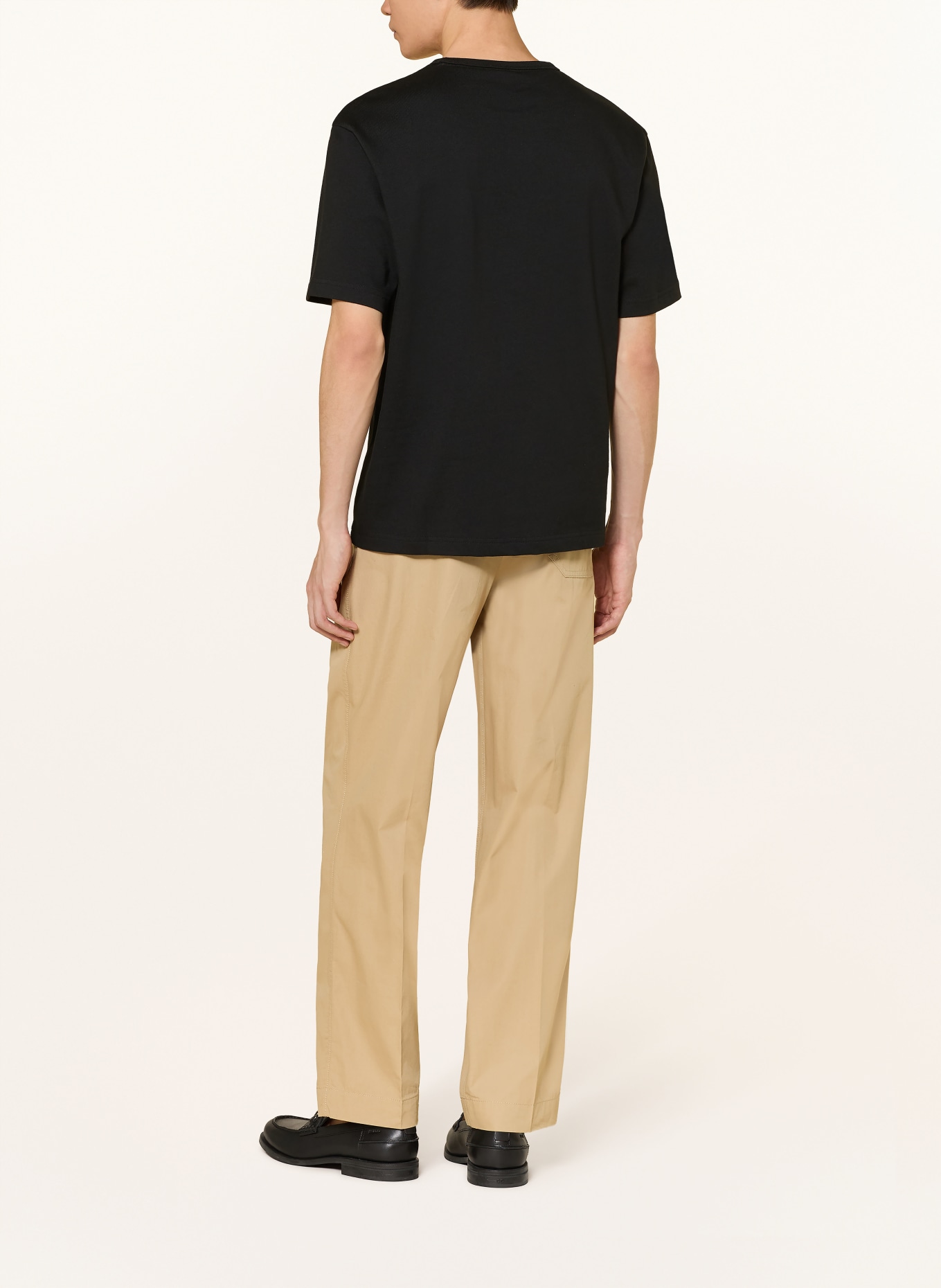 HUGO T-Shirt DOBUL: SCHWARZ