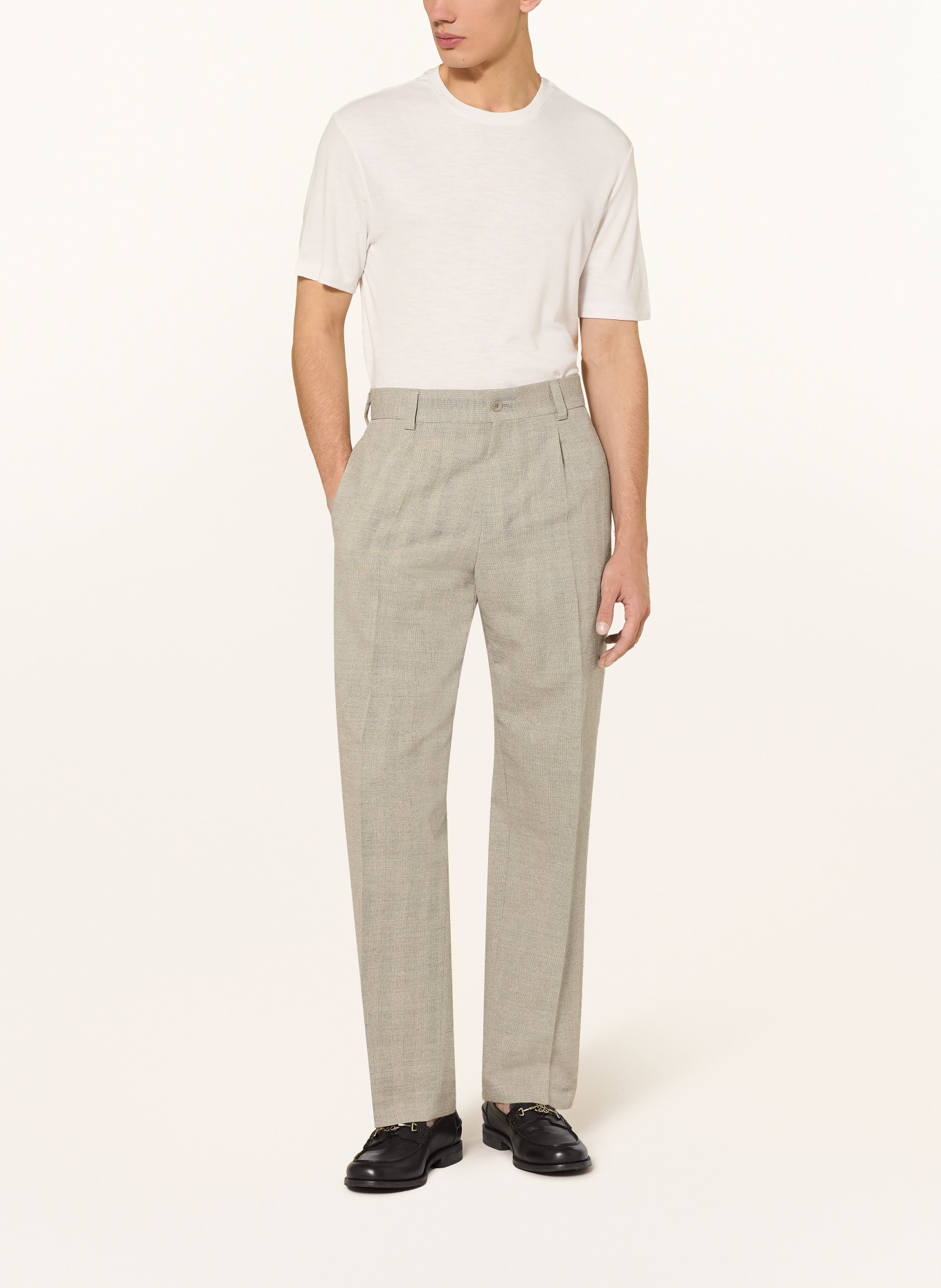 HUGO Anzughose FLIPS Modern Fit: 337 LIGHT/PASTEL GREEN