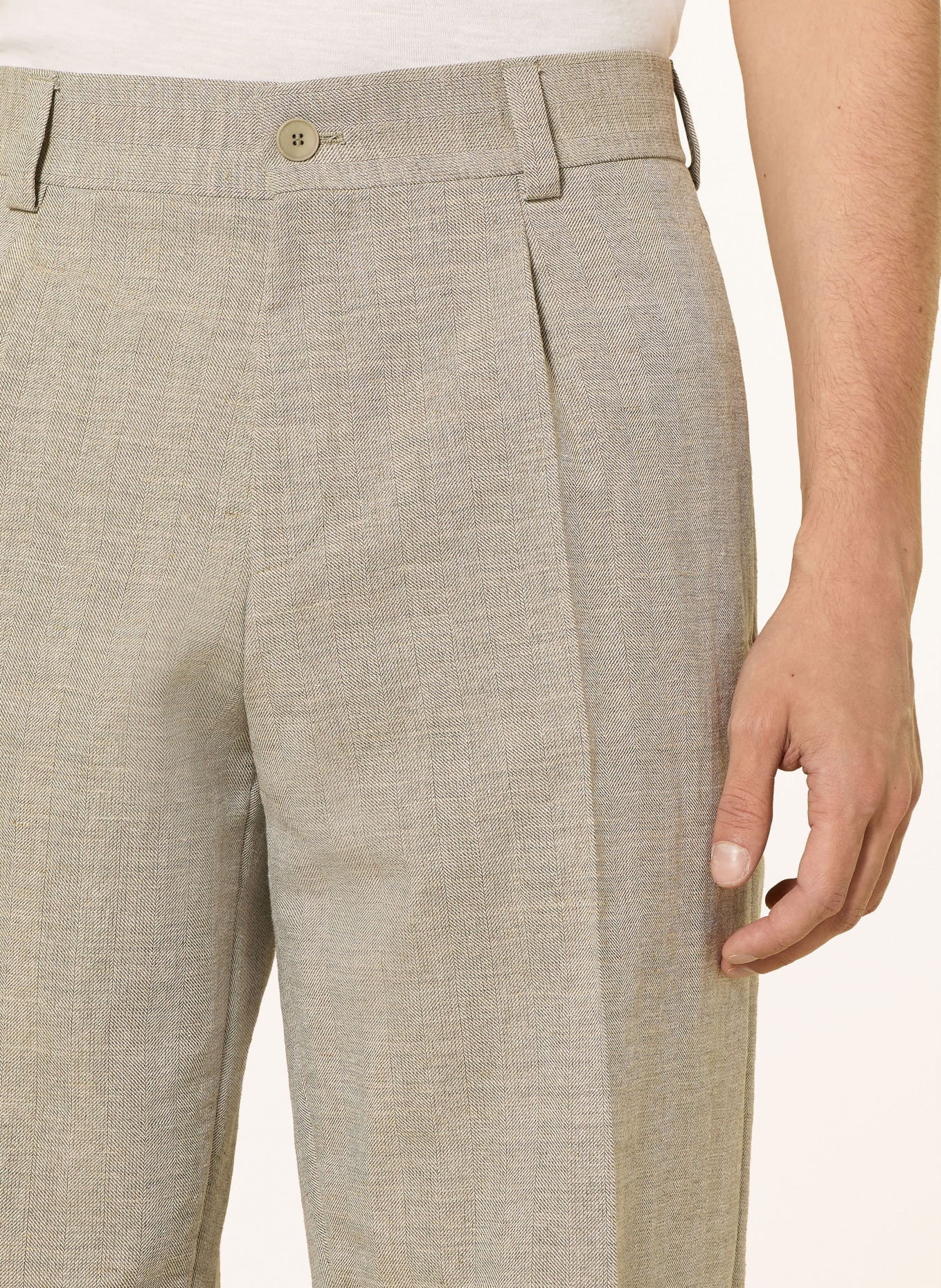 HUGO Anzughose FLIPS Modern Fit: 337 LIGHT/PASTEL GREEN