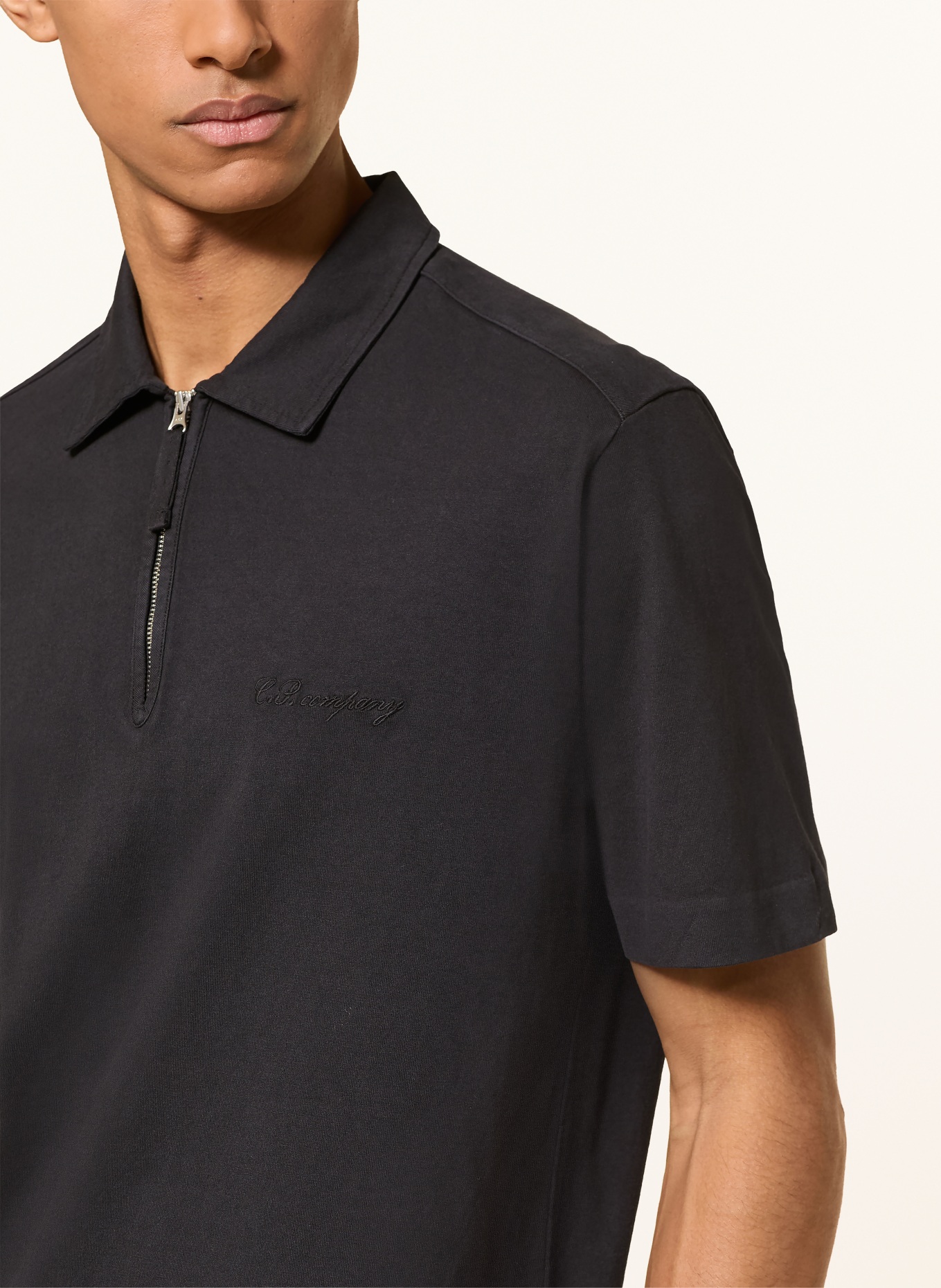 C.P. COMPANY Polo en jersey: NOIR