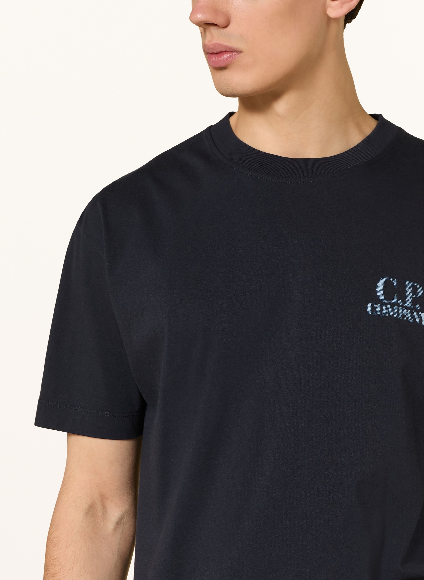 C.P. COMPANY Koszulka: GRANATOWY / NIEBIESKI