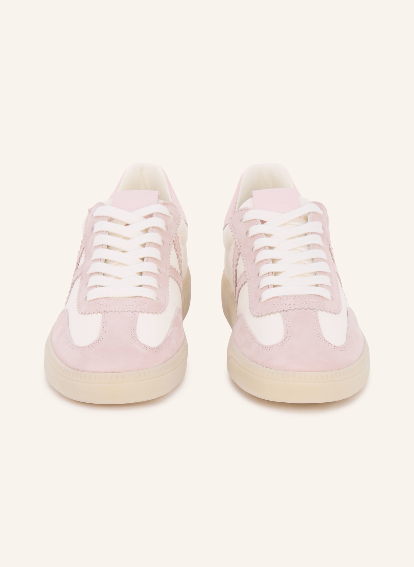 KENNEL & SCHMENGER Sneaker POP: DUSKY PINK / LIGHT PINK / WHITE