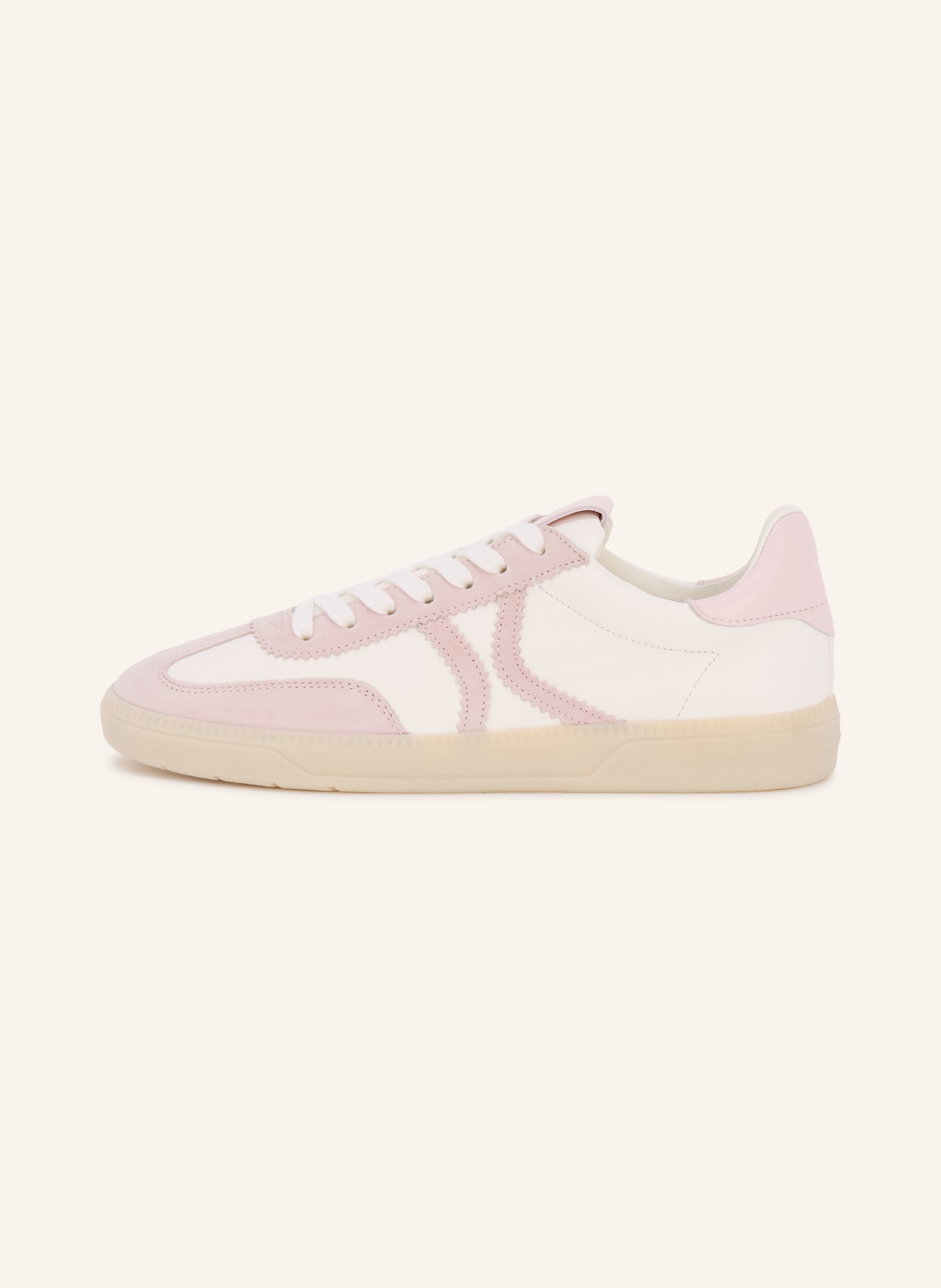 KENNEL & SCHMENGER Sneaker POP: DUSKY PINK / LIGHT PINK / WHITE