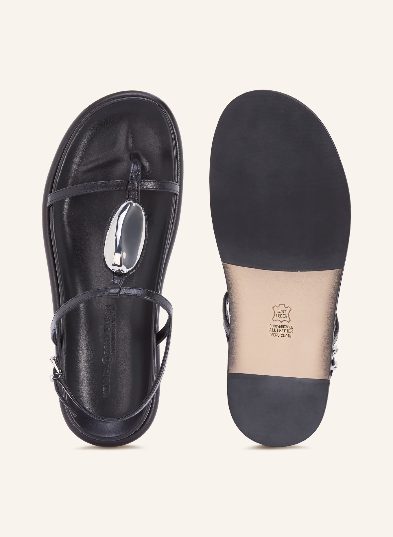 KENNEL & SCHMENGER AILY toe separator: BLACK