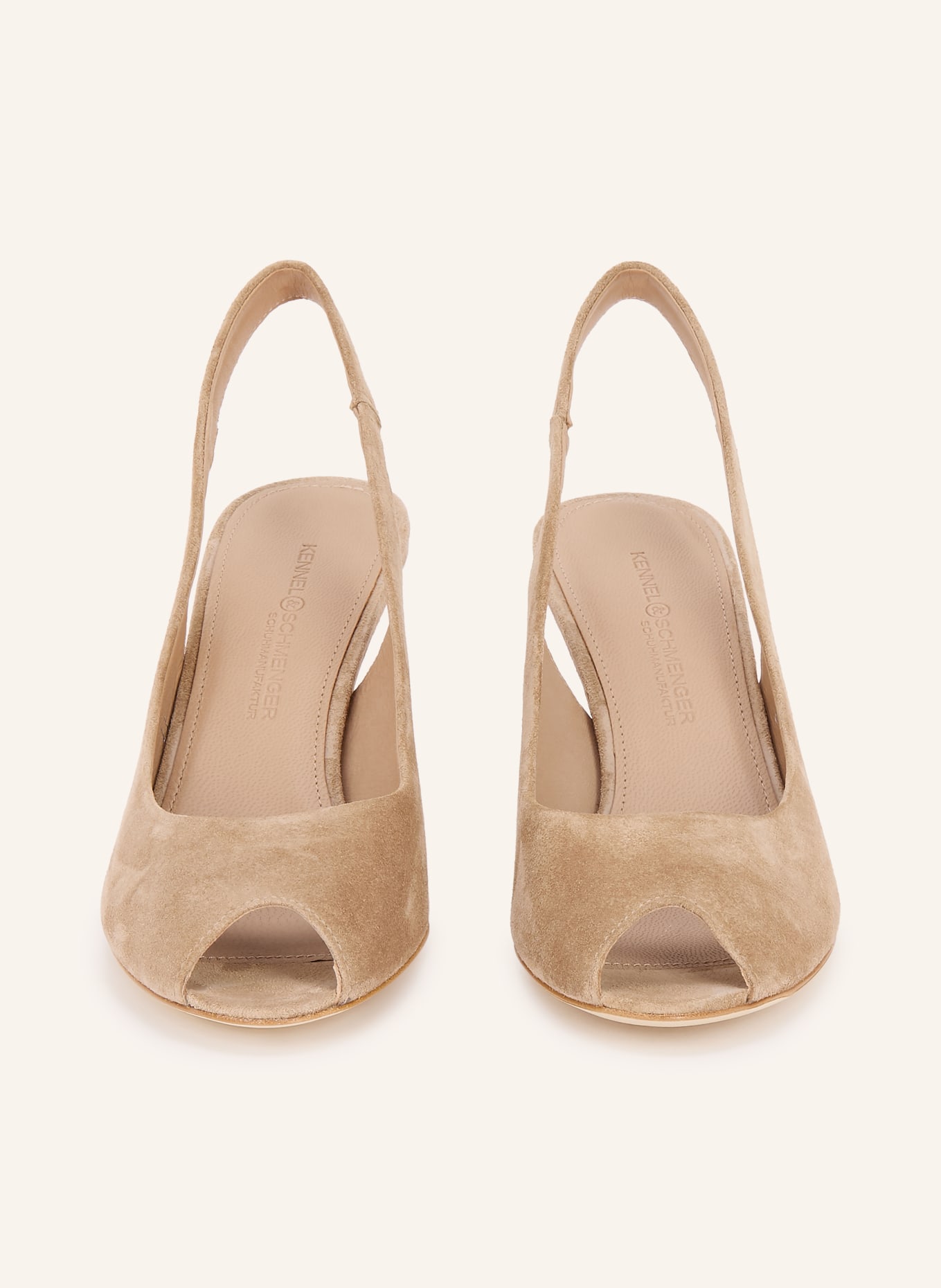 KENNEL & SCHMENGER Peeptoes ELSA: CAMEL