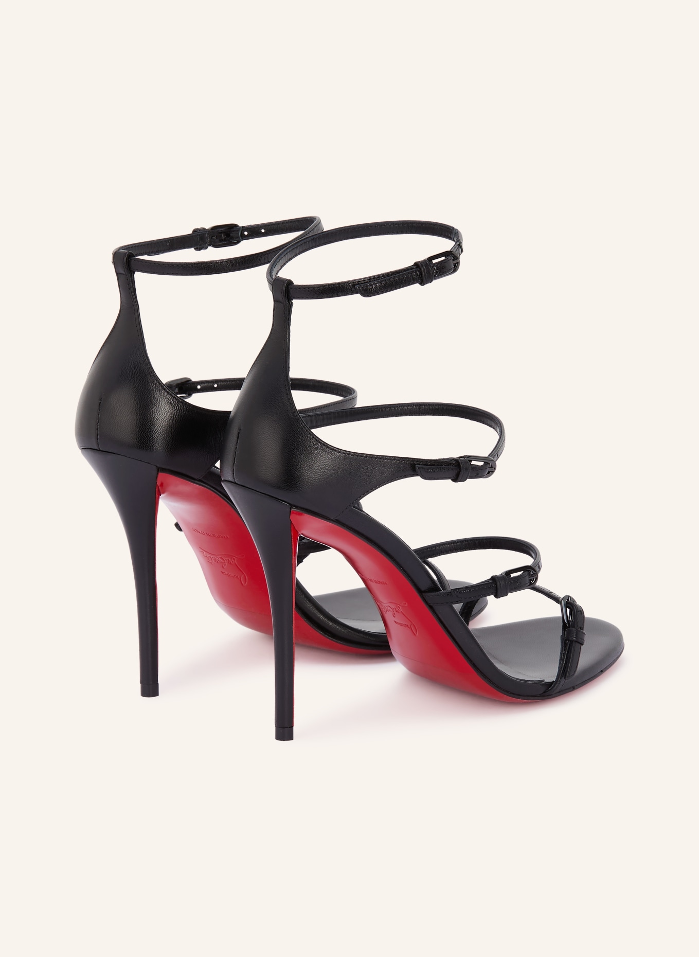 Christian Louboutin MILLENIUM 100 Ankle Boots: BLACK