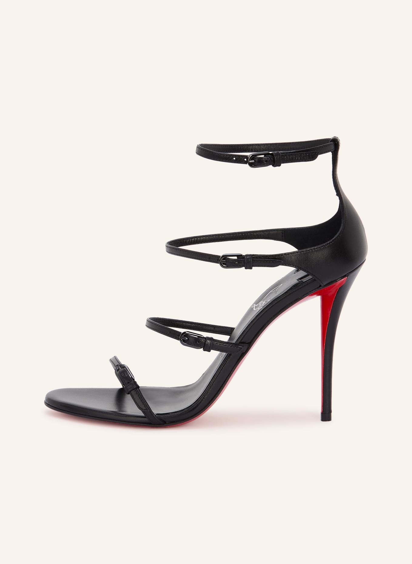 Christian Louboutin MILLENIUM 100 Ankle Boots: BLACK