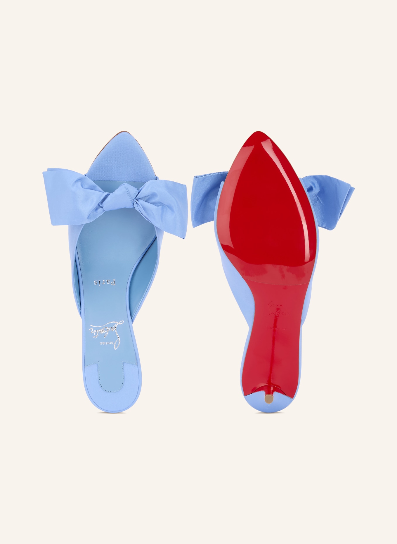 Christian Louboutin MULAZEE 60 Mules: BLUE