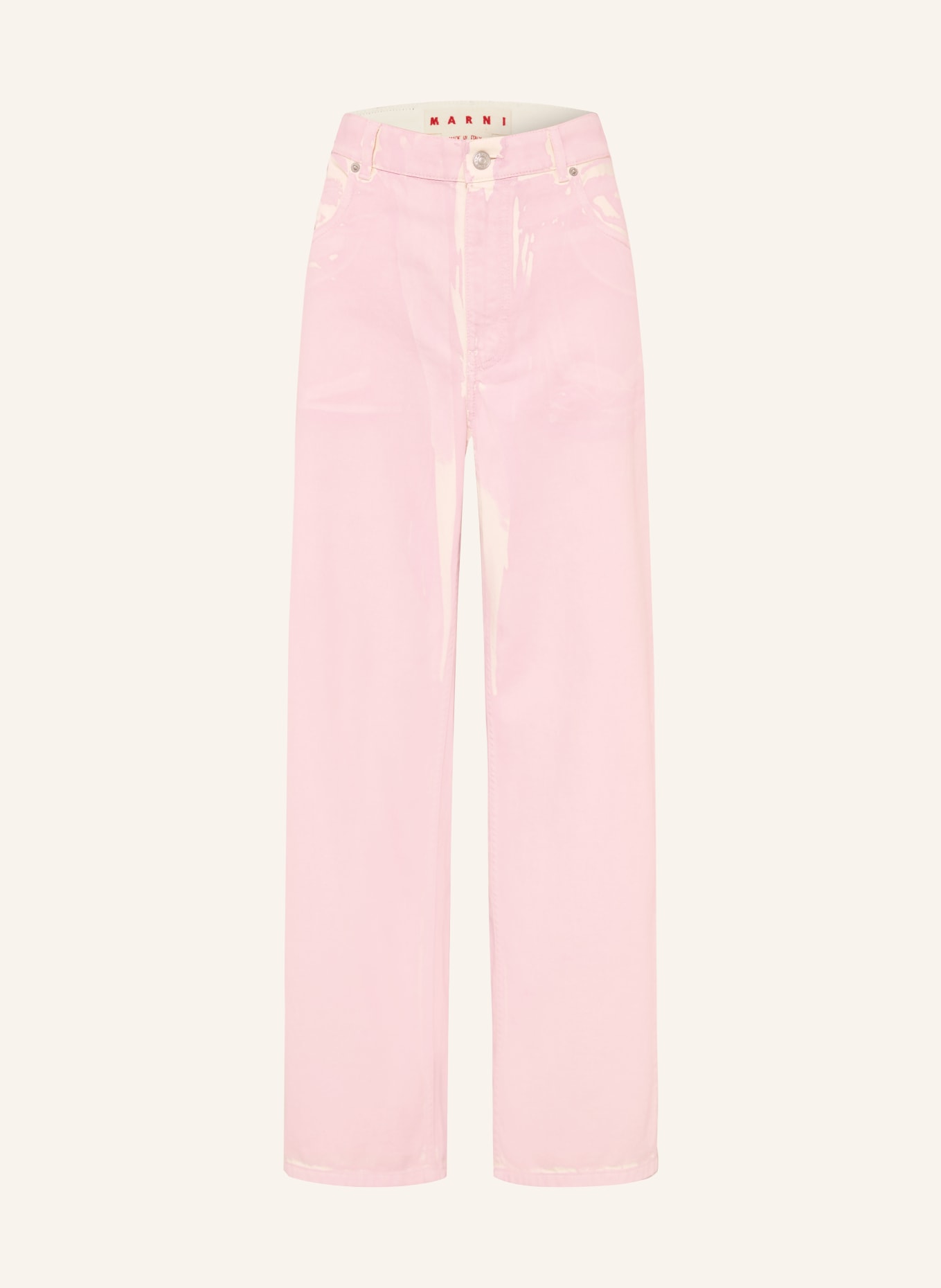 MARNI Jeans à jambes larges: PRC13 PINK GUMMY