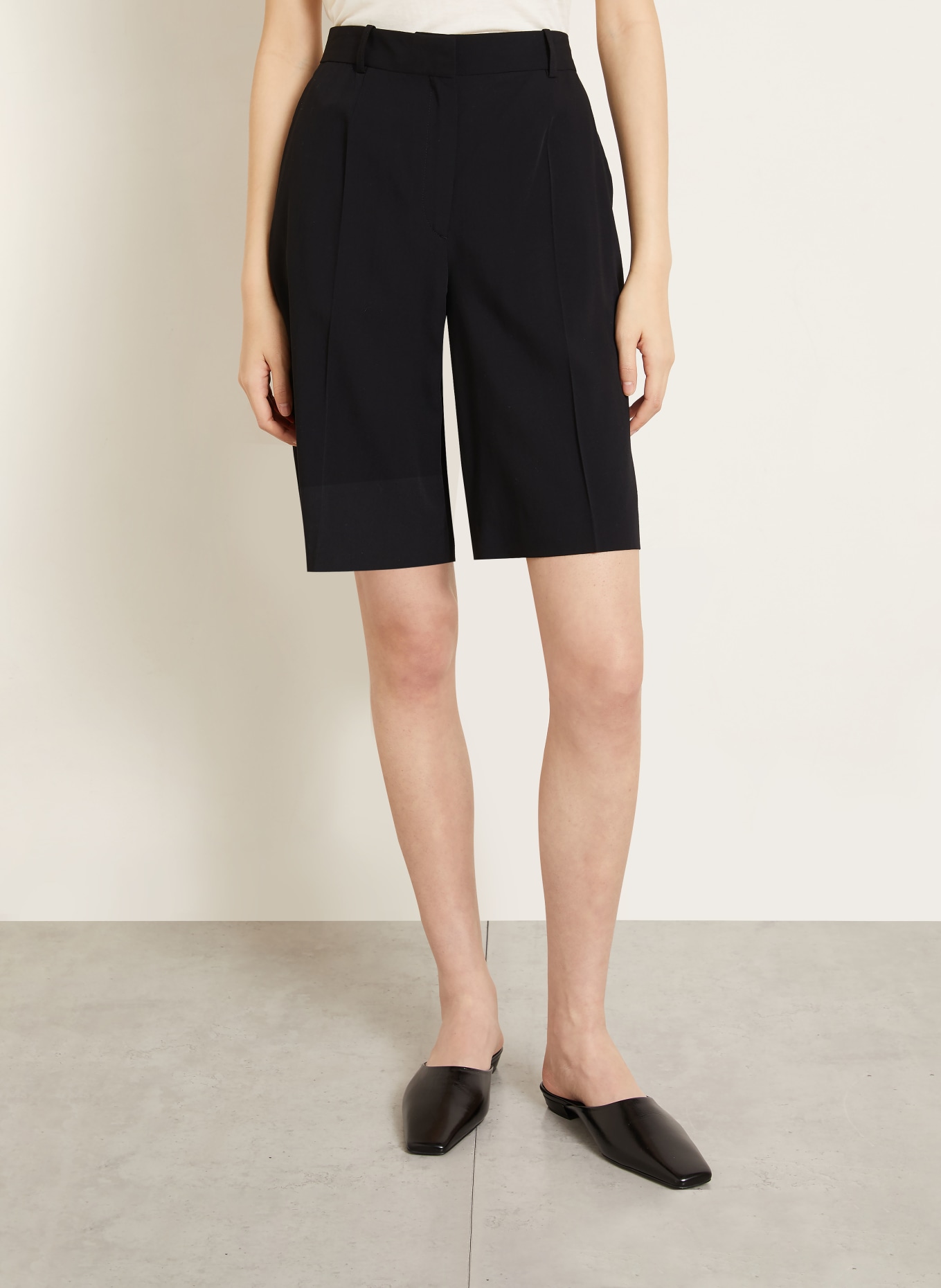 TOTEME bermudy: ČERNÁ