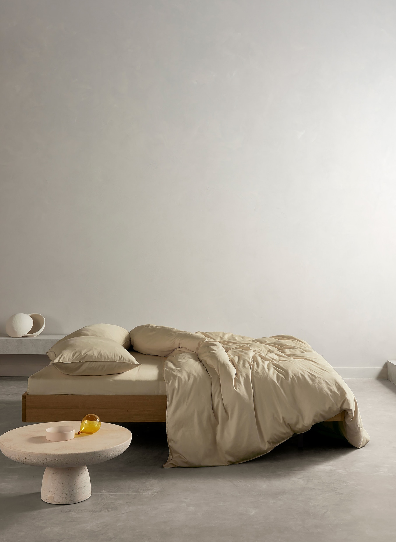 ESSENZA Linge de lit MINTE: BEIGE