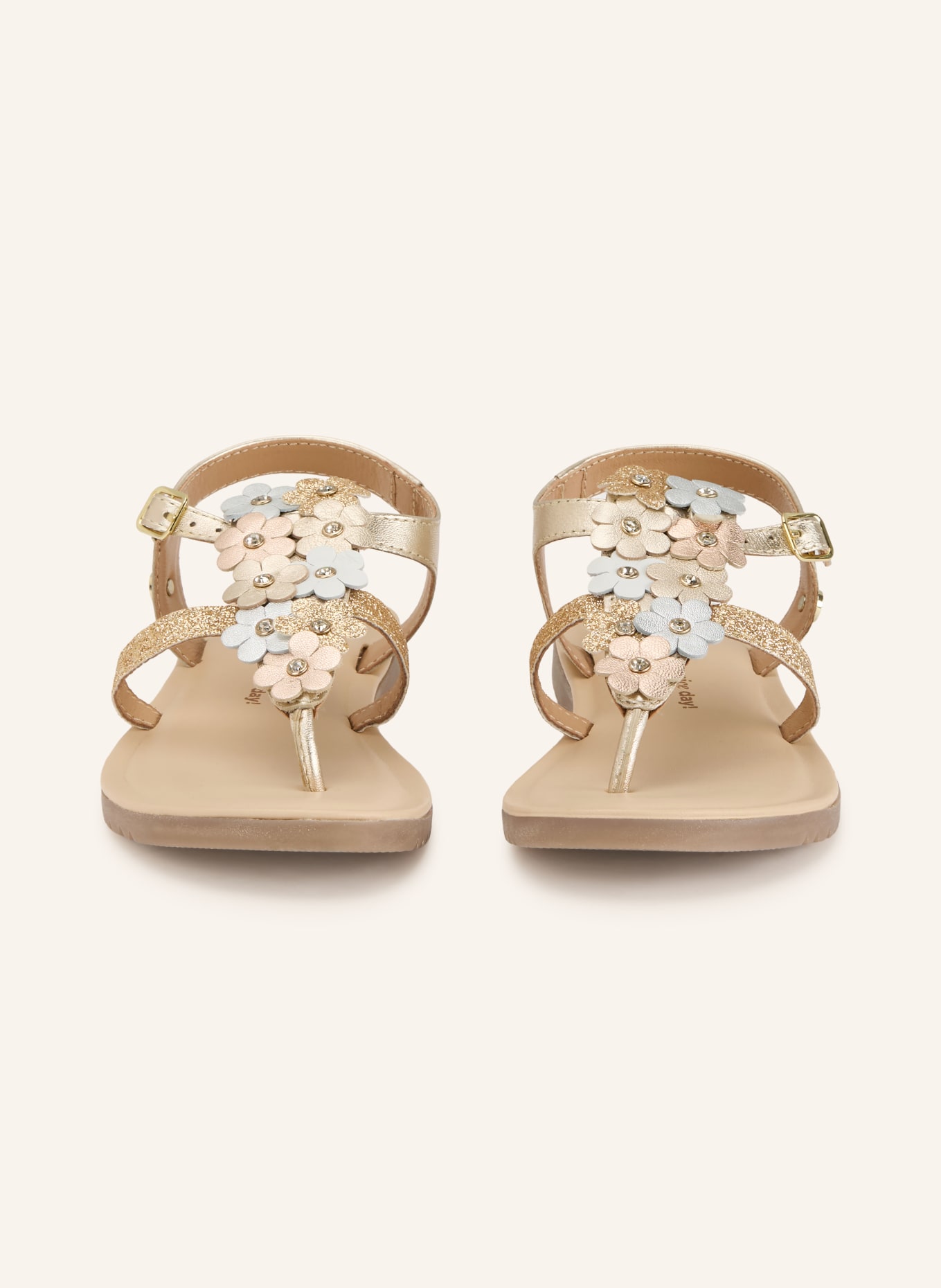 GIOSEPPO Sandales TAMBACH avec pierres précieuses: OR / OR ROSÉ