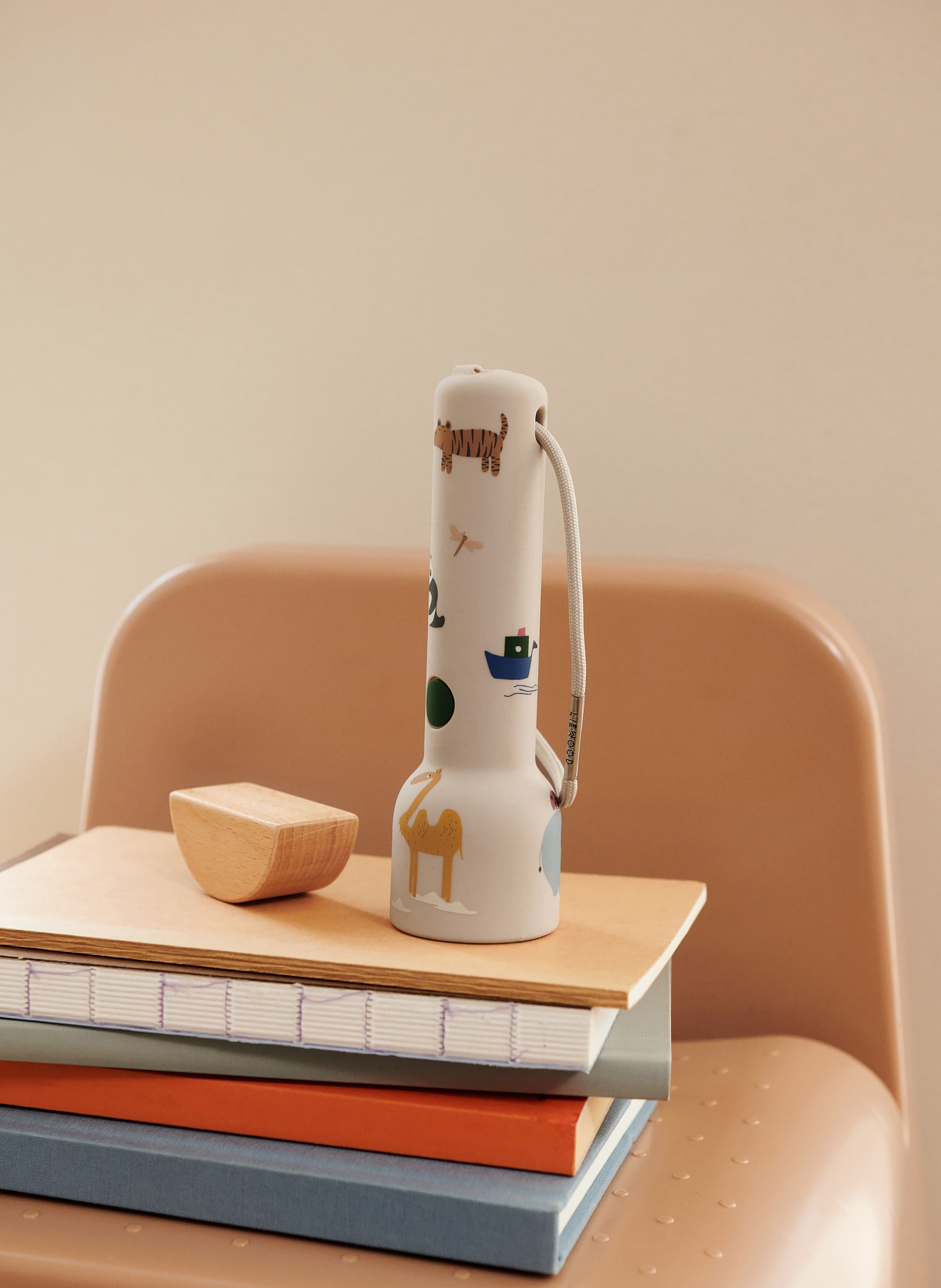 LIEWOOD GRY flashlight: CREAM / CAMEL / GREEN