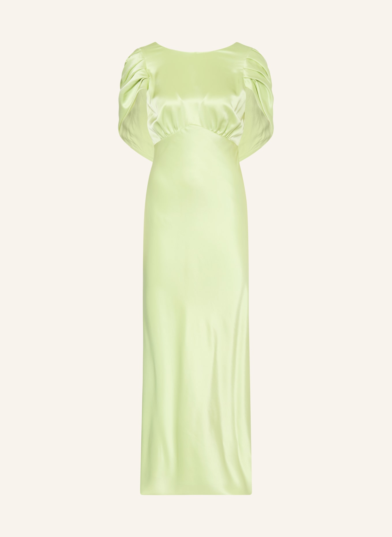 MALINA Satinkleid LOUISE: HELLGRÜN