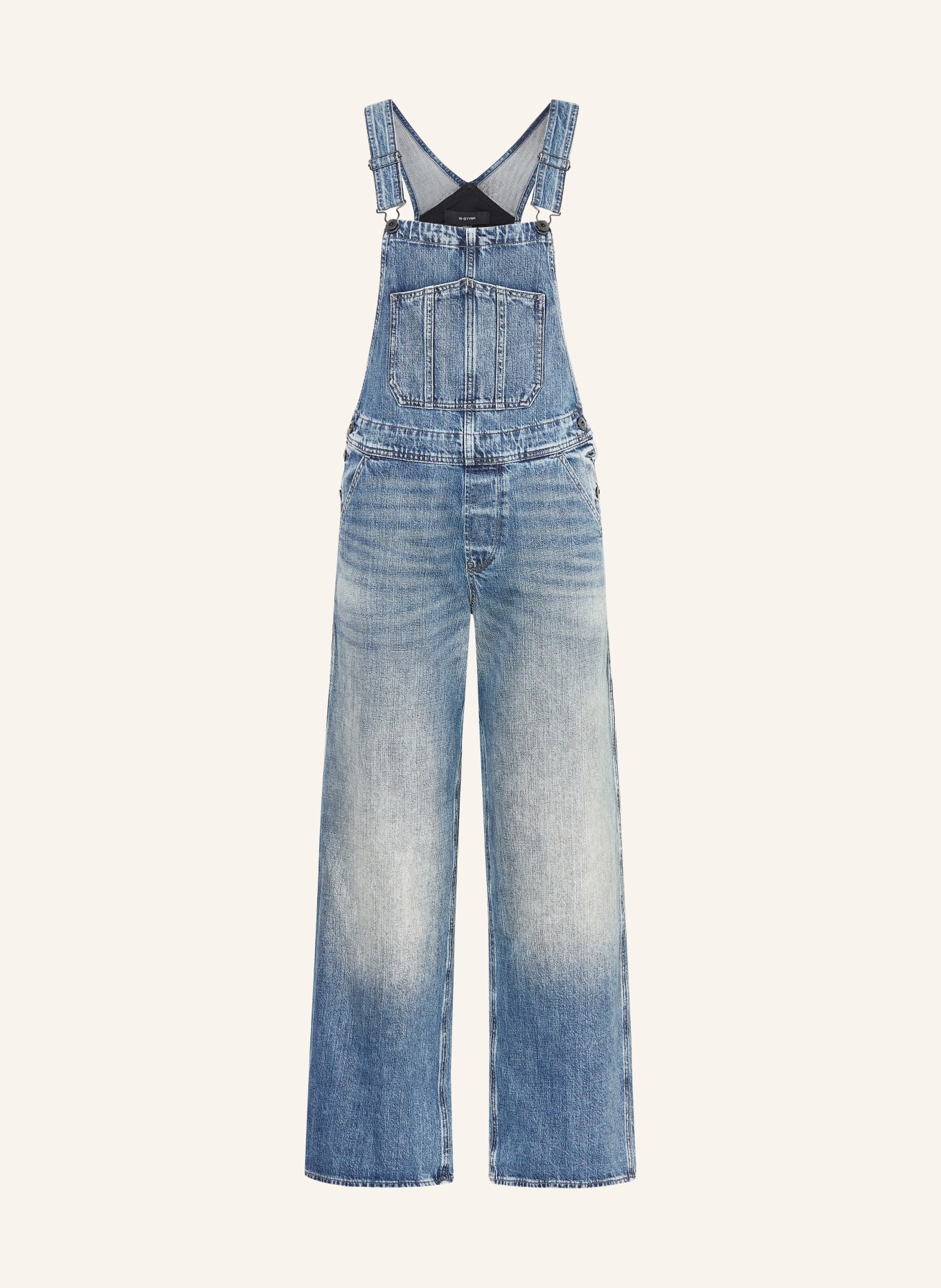 G-Star Jeans-Latzhose CINCH DUNGAREE: H949 antique faded blue galena