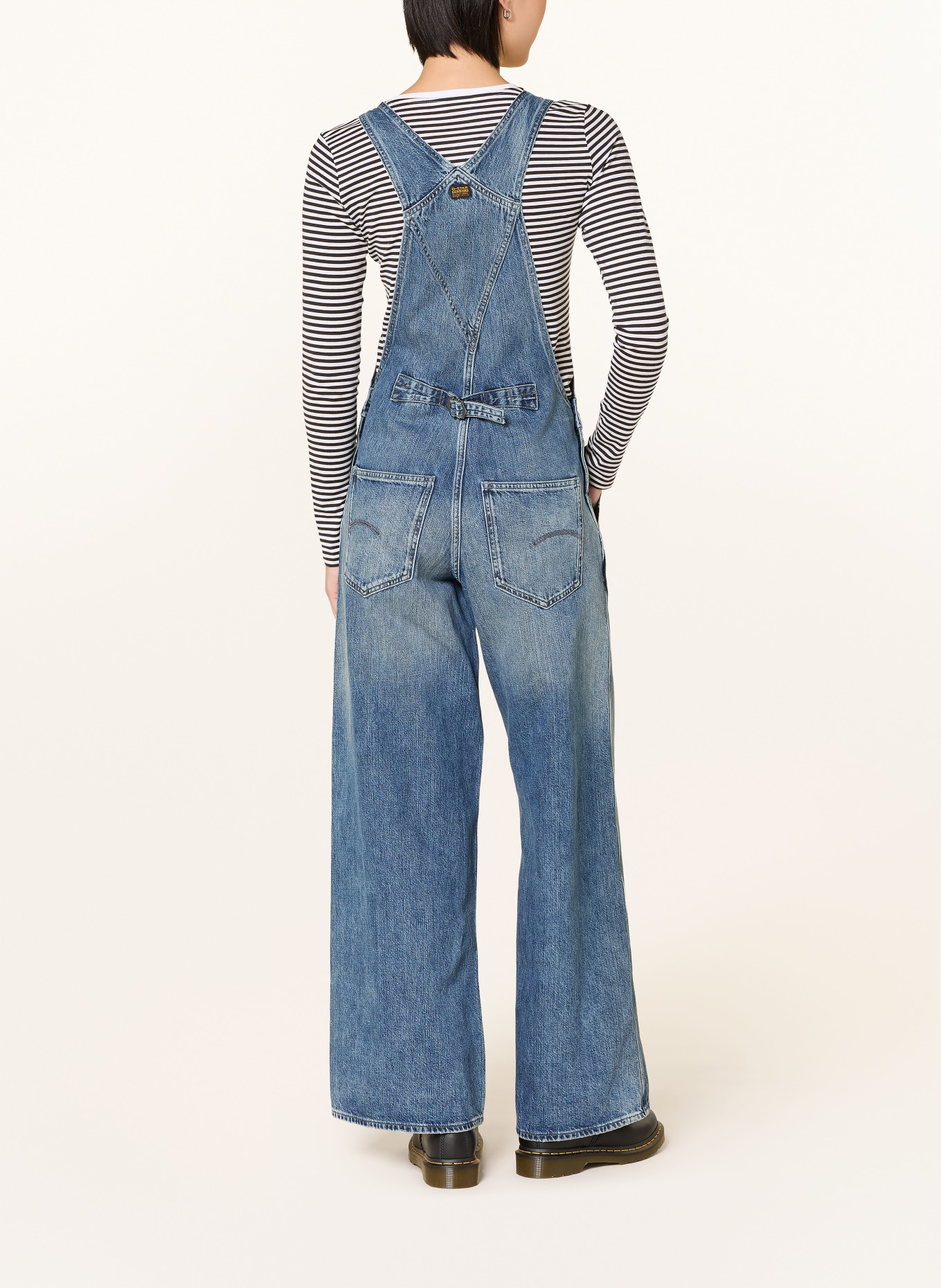 G-Star Jeans-Latzhose CINCH DUNGAREE: H949 antique faded blue galena