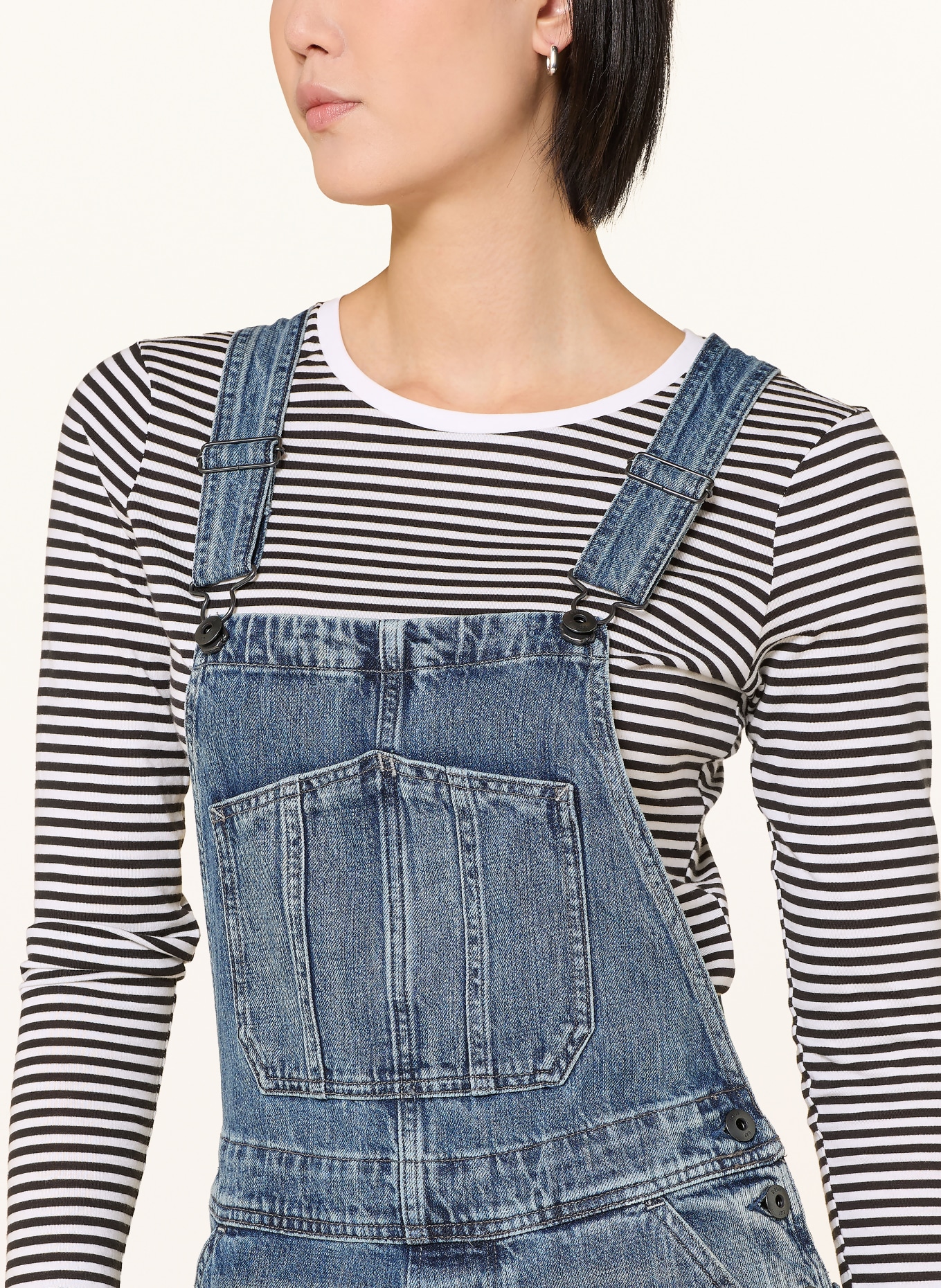 G-Star Jeans-Latzhose CINCH DUNGAREE: H949 antique faded blue galena