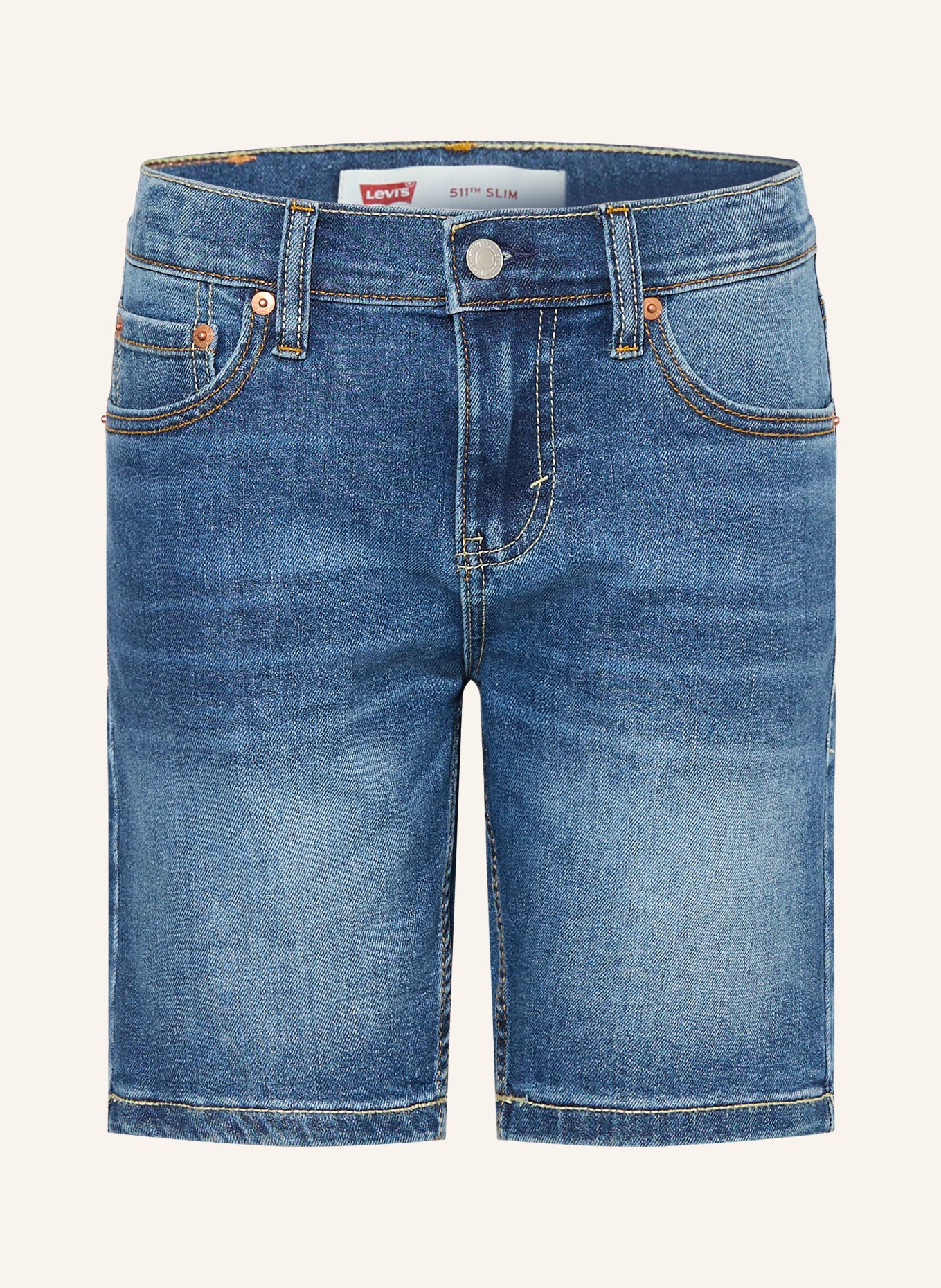 Levi's® Jeansshorts 511™ Slim Fit: BLAU