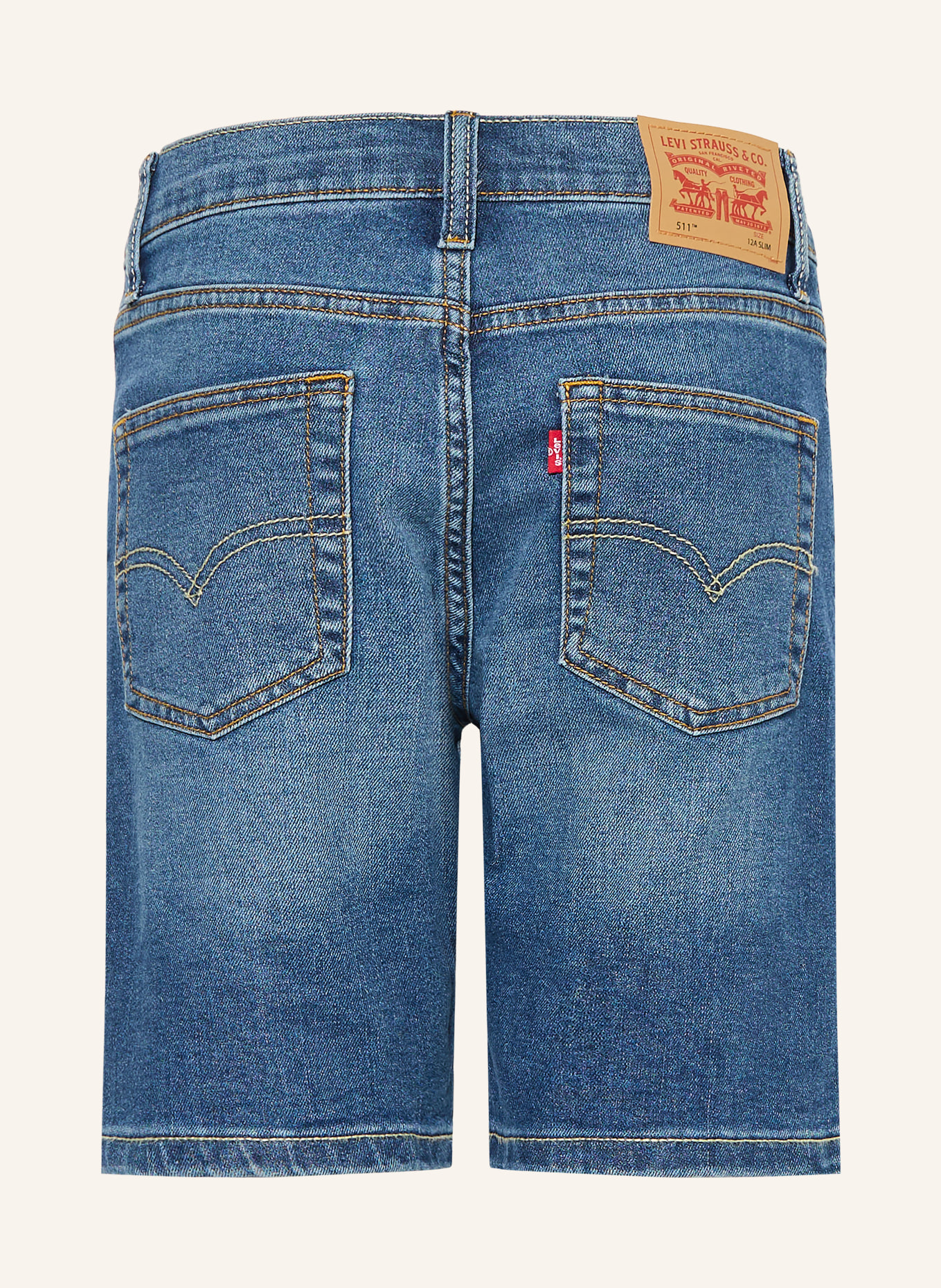 Levi's® Jeansshorts 511™ Slim Fit: BLAU