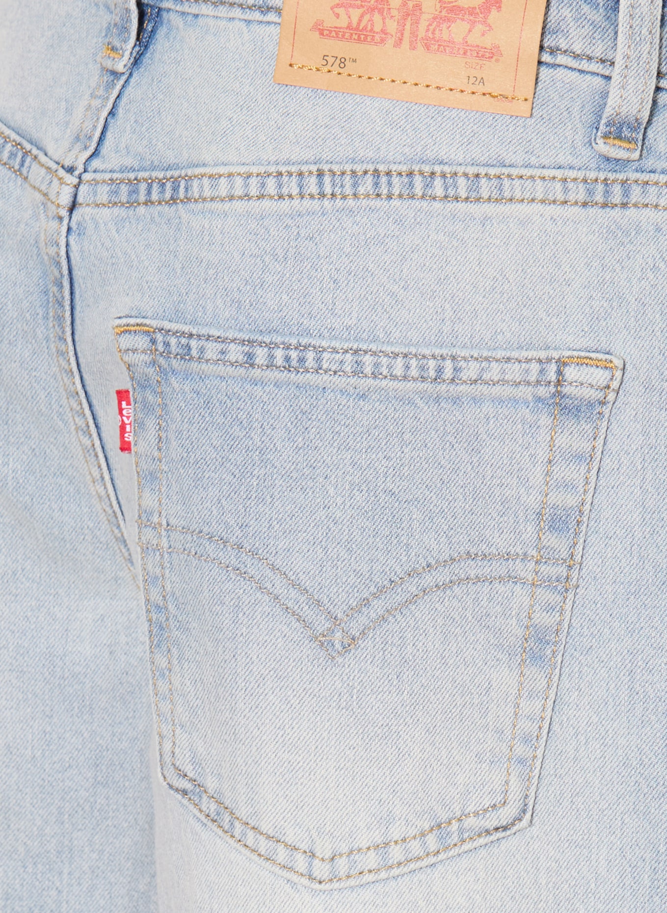 Levi's® Jeans 578 Baggy Fit: LD2 BABY BLUE ESSENTIALS