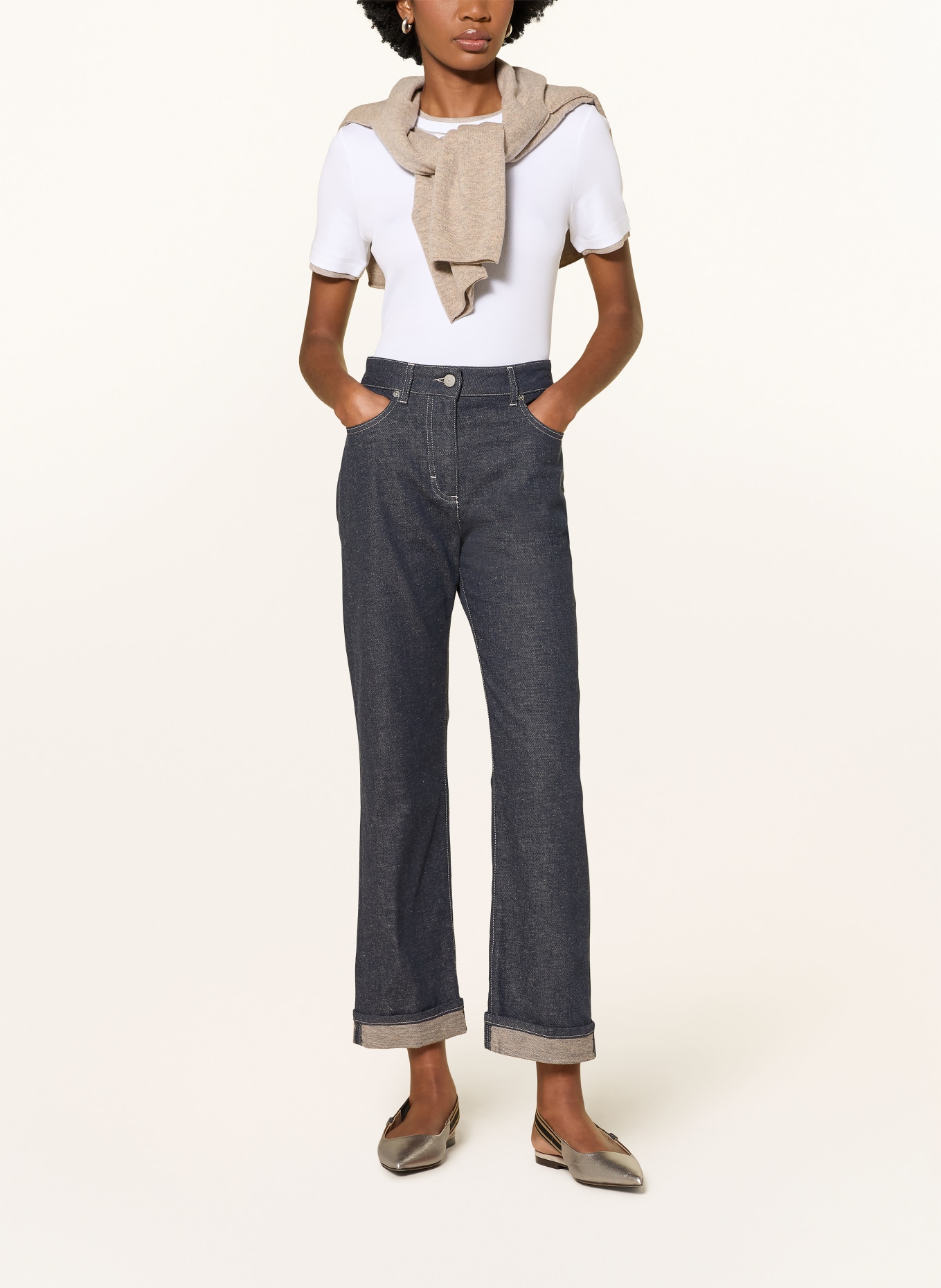 PESERICO Jeans droits: 962 dark blue