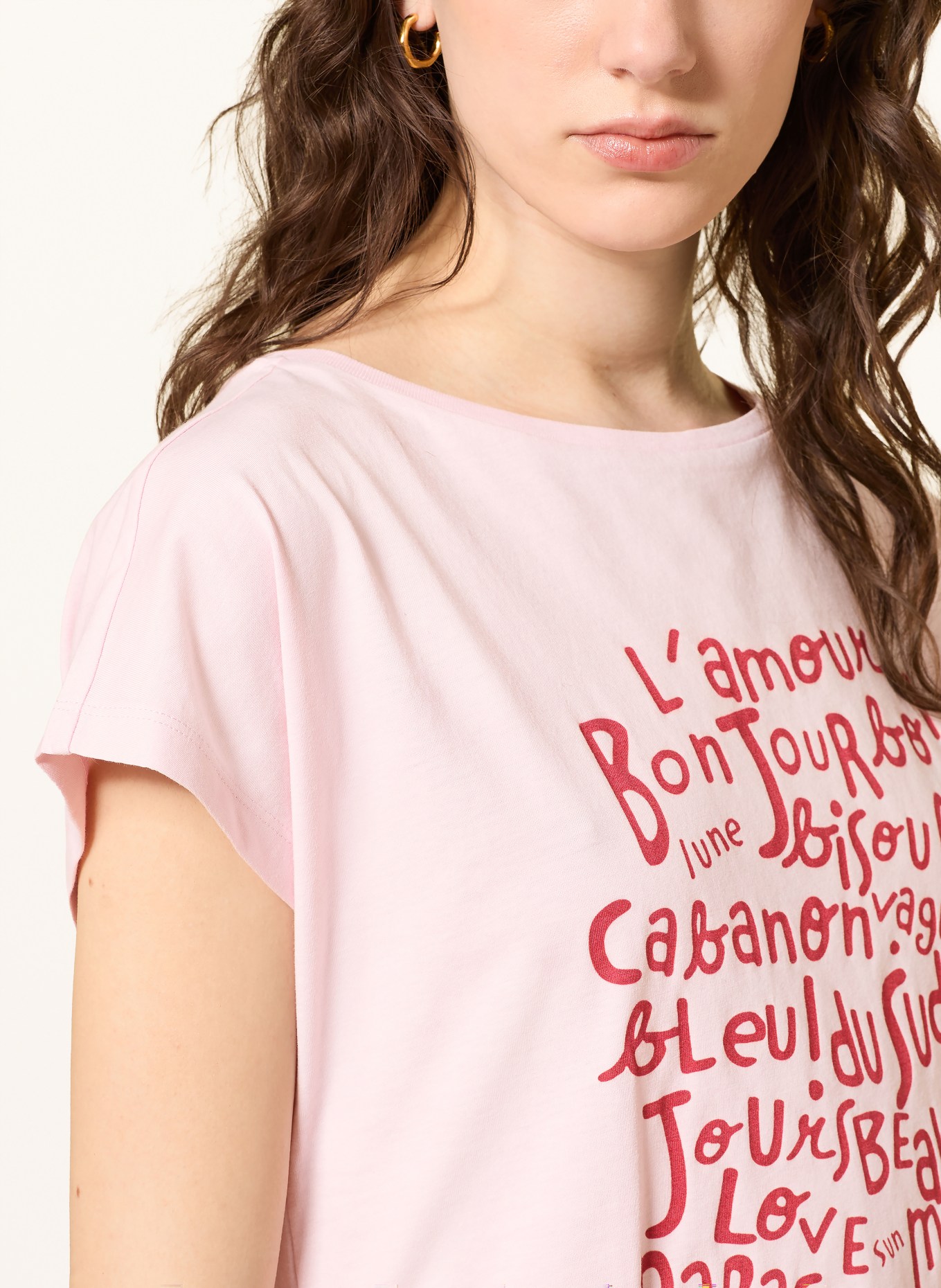 lilienfels T-Shirt: ROSA / DUNKELROT / DUNKELBLAU