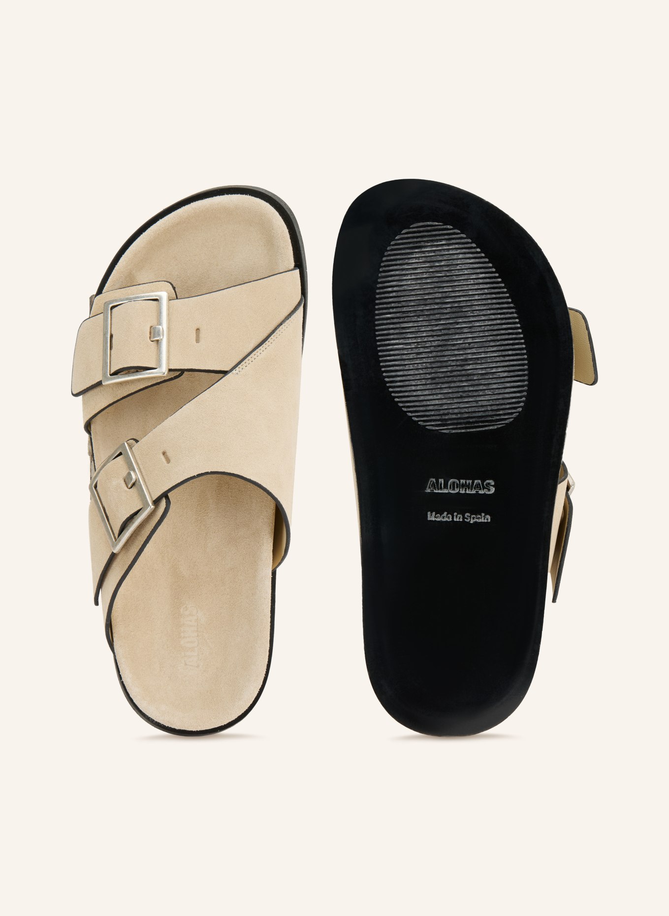ALOHAS Slippers ALBA: BEIGE