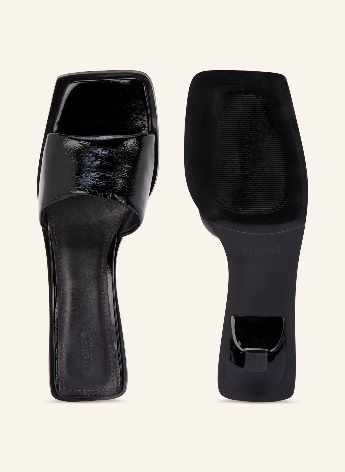 ALOHAS Mules KIA: BLACK