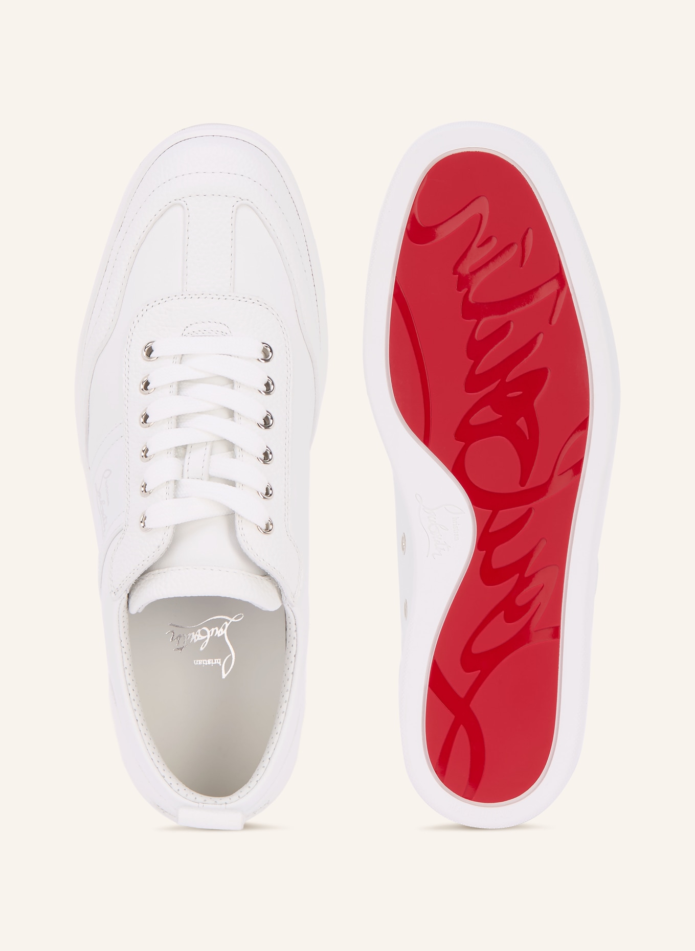 Christian Louboutin Sneaker RETERO: WEISS