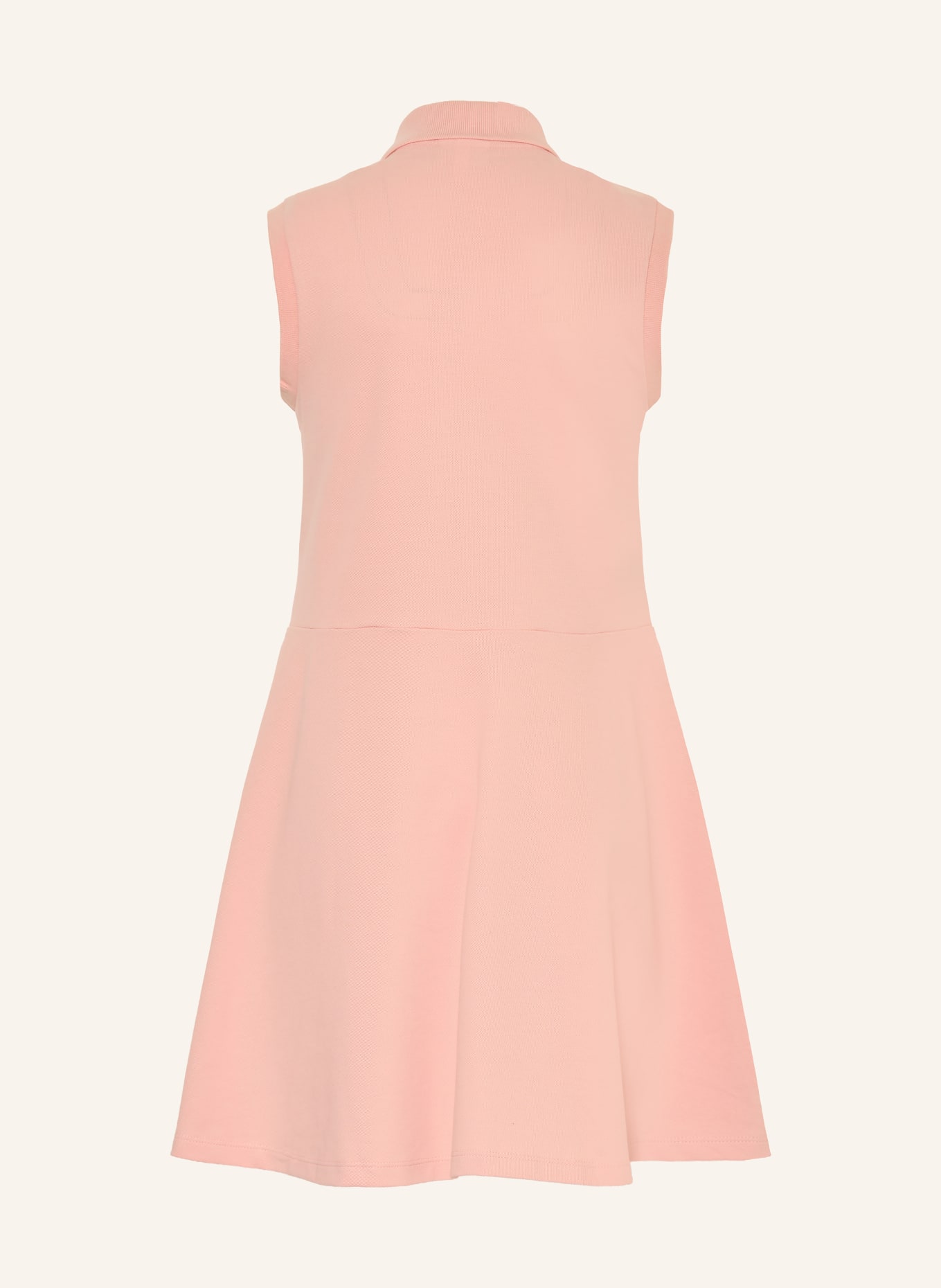 LACOSTE Piqué-Polokleid: ROSÉ