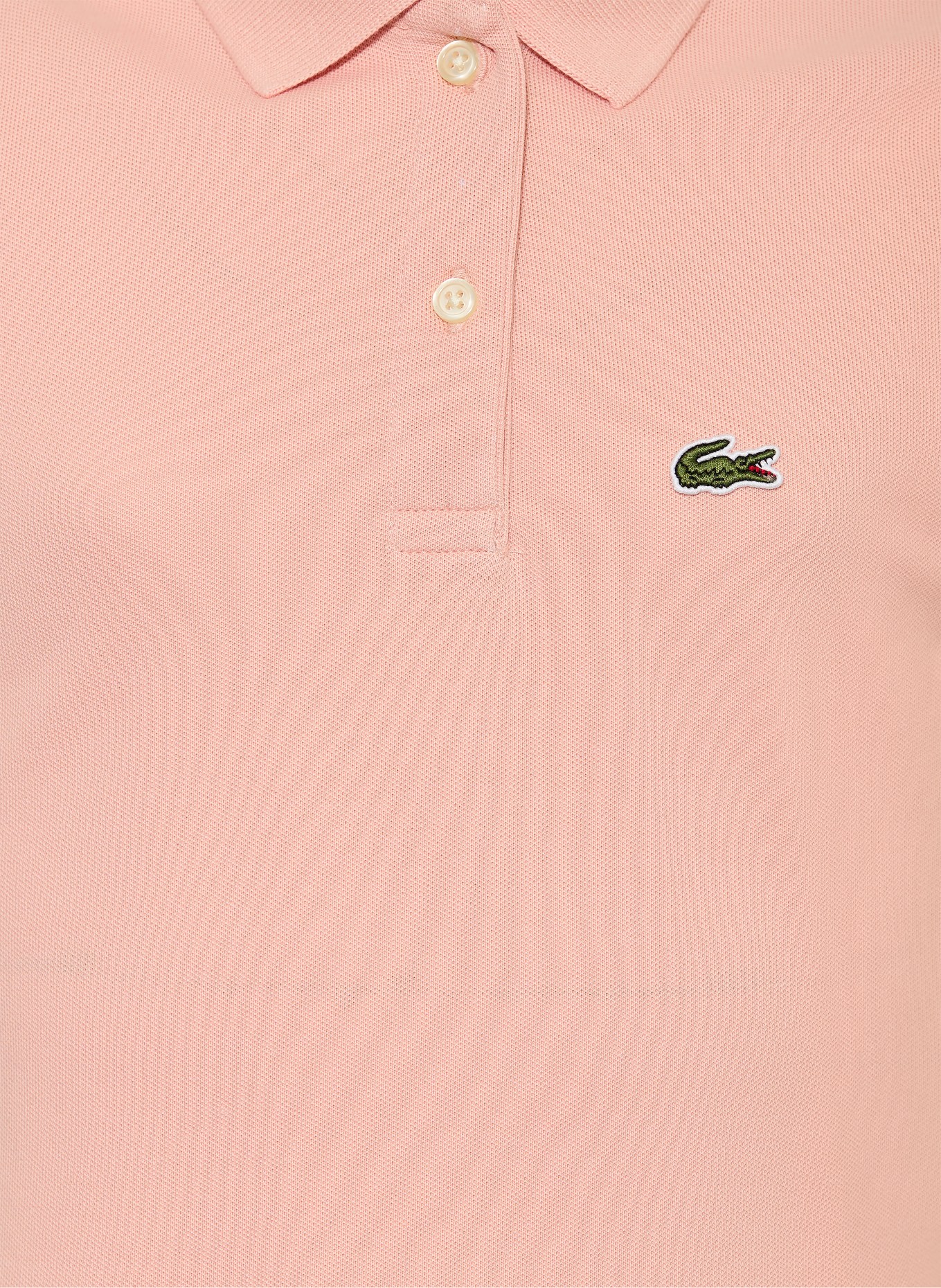 LACOSTE Piqué-Polokleid: ROSÉ