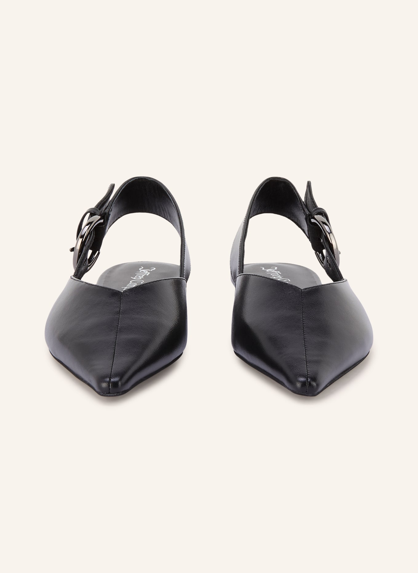 jeffrey campbell Slingballerinas SCONE: ZWART / ZILVER