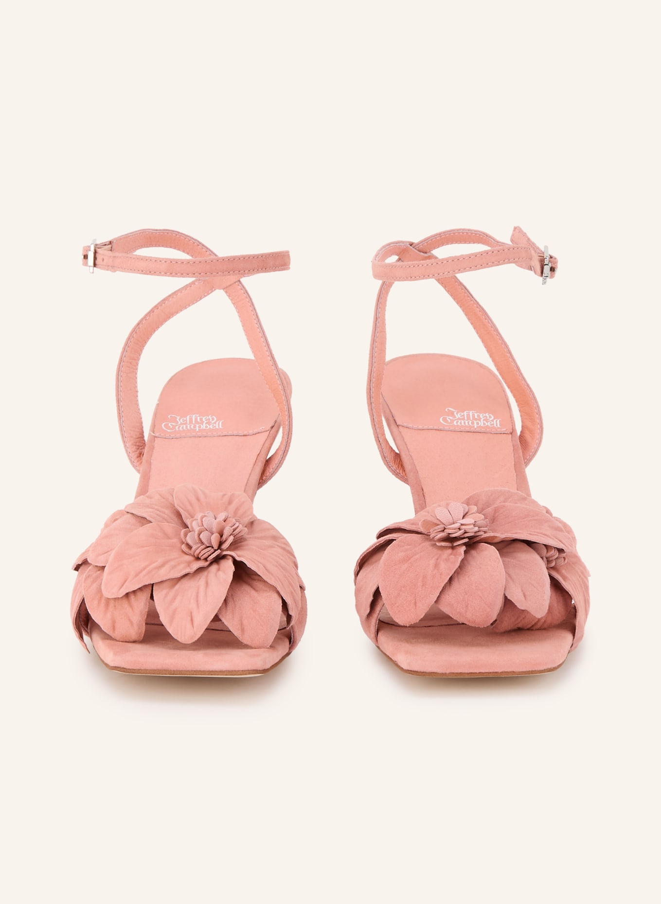 jeffrey campbell Sandaaltjes HONOLULU: ROSÉ / ZILVER