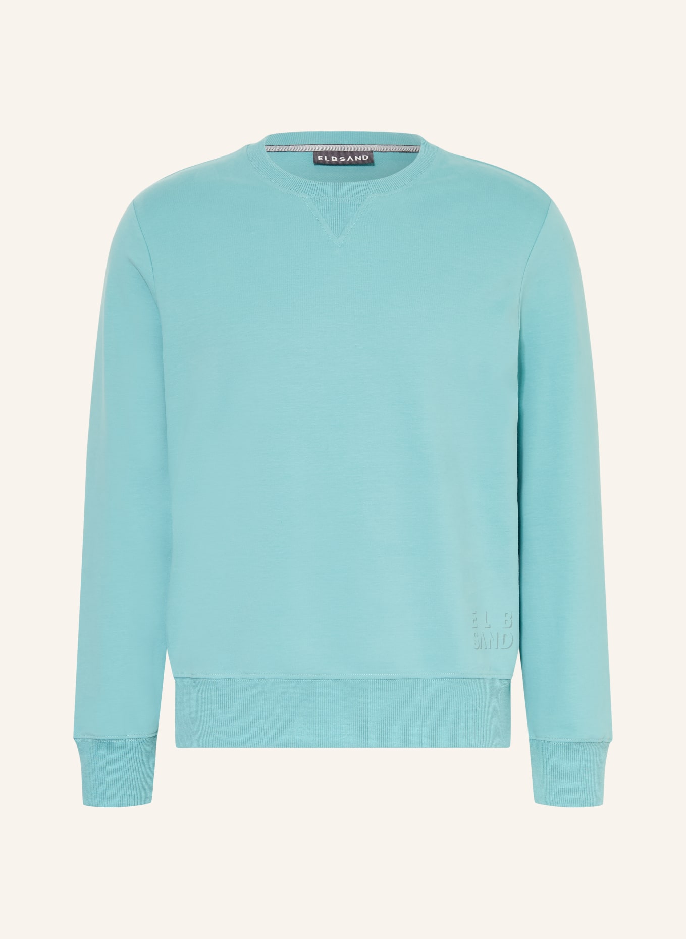 ELBSAND Sweatshirt DORAN: NEONTÜRKIS