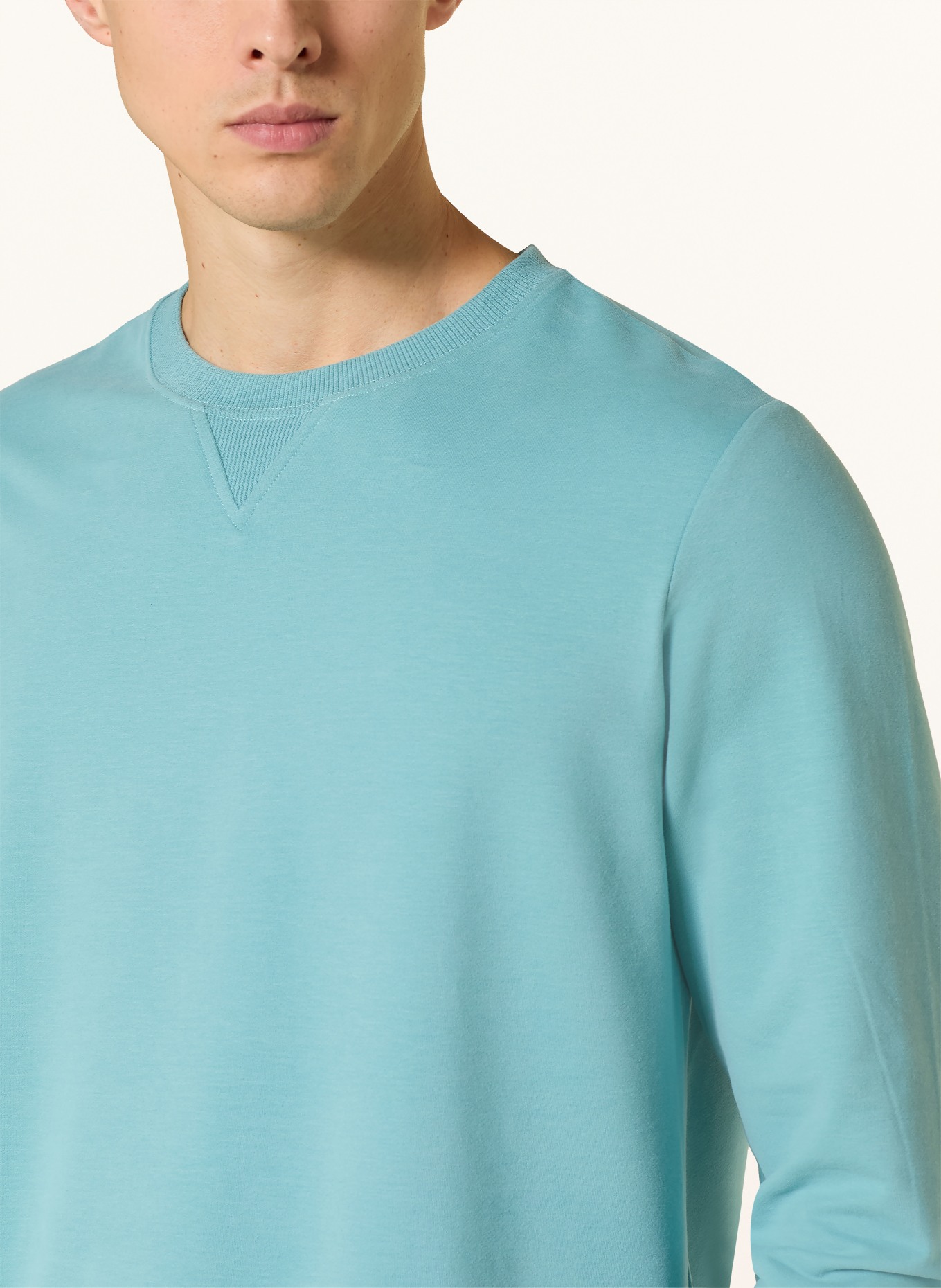 ELBSAND Sweatshirt DORAN: NEONTÜRKIS