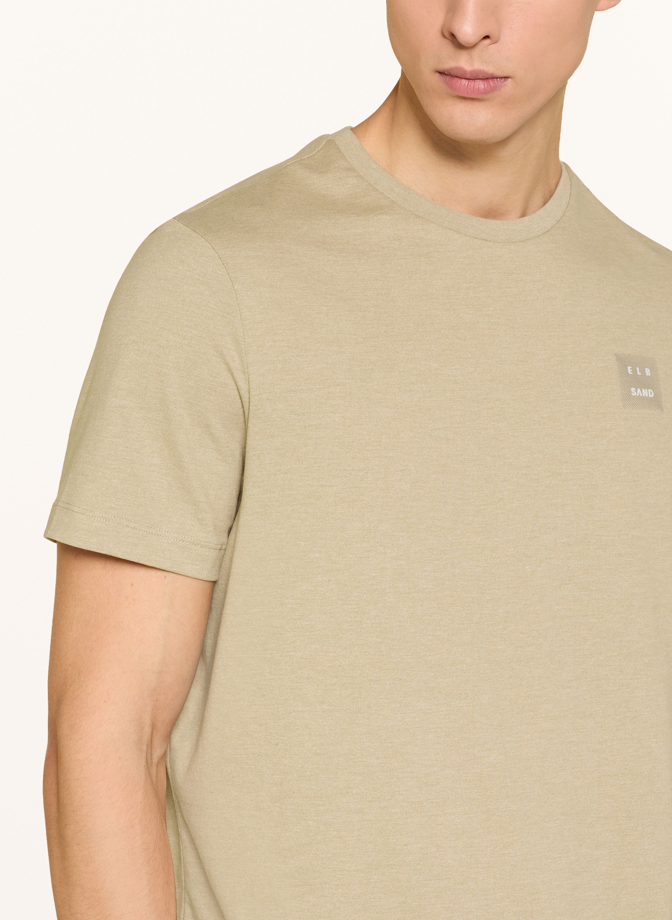 ELBSAND T-shirt TIO: BEIGE