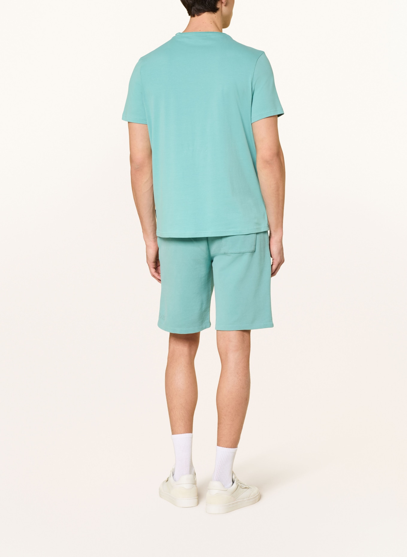 ELBSAND MAILO sweat shorts: TURQUOISE
