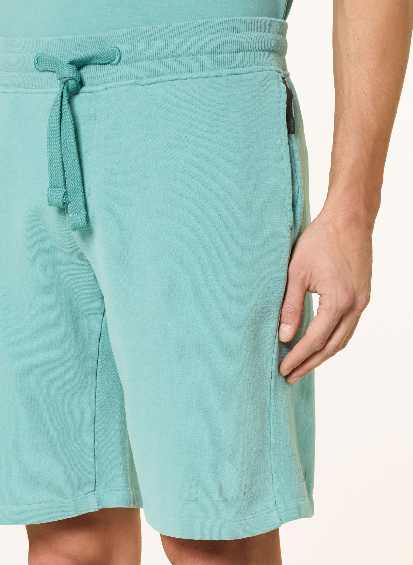 ELBSAND MAILO sweat shorts: TURQUOISE