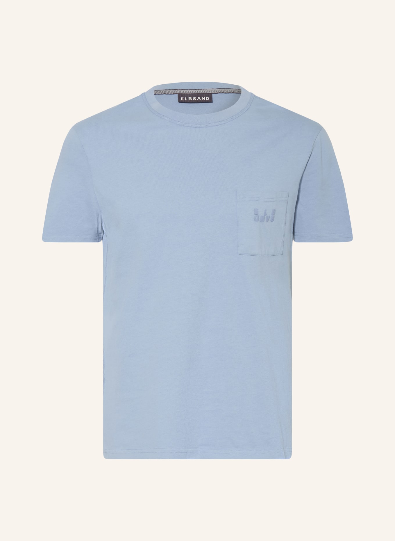 ELBSAND T-shirt SALO: BLEU CLAIR