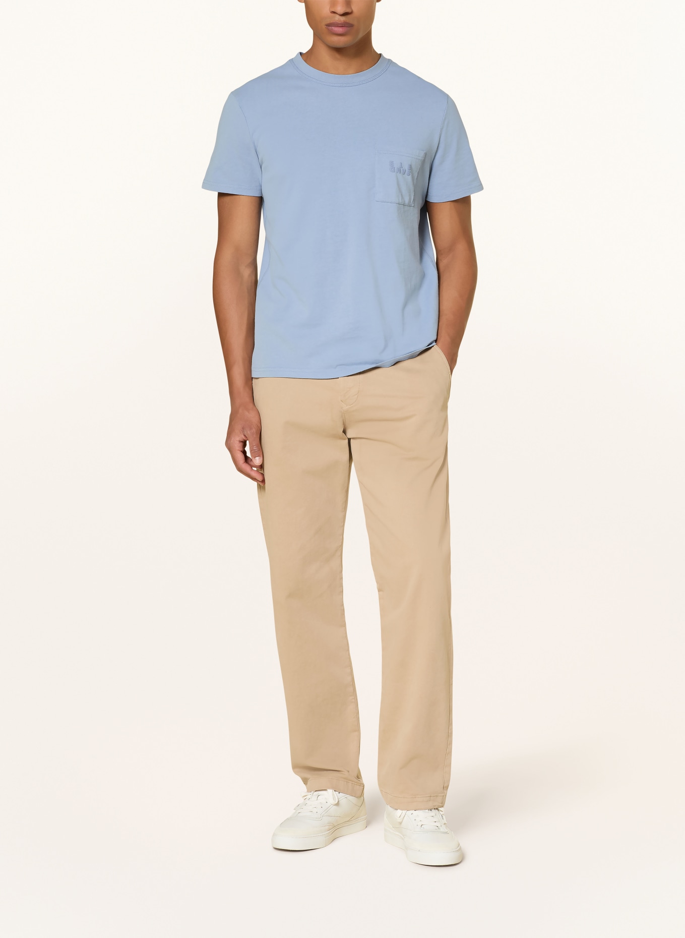 ELBSAND T-shirt SALO: BLEU CLAIR