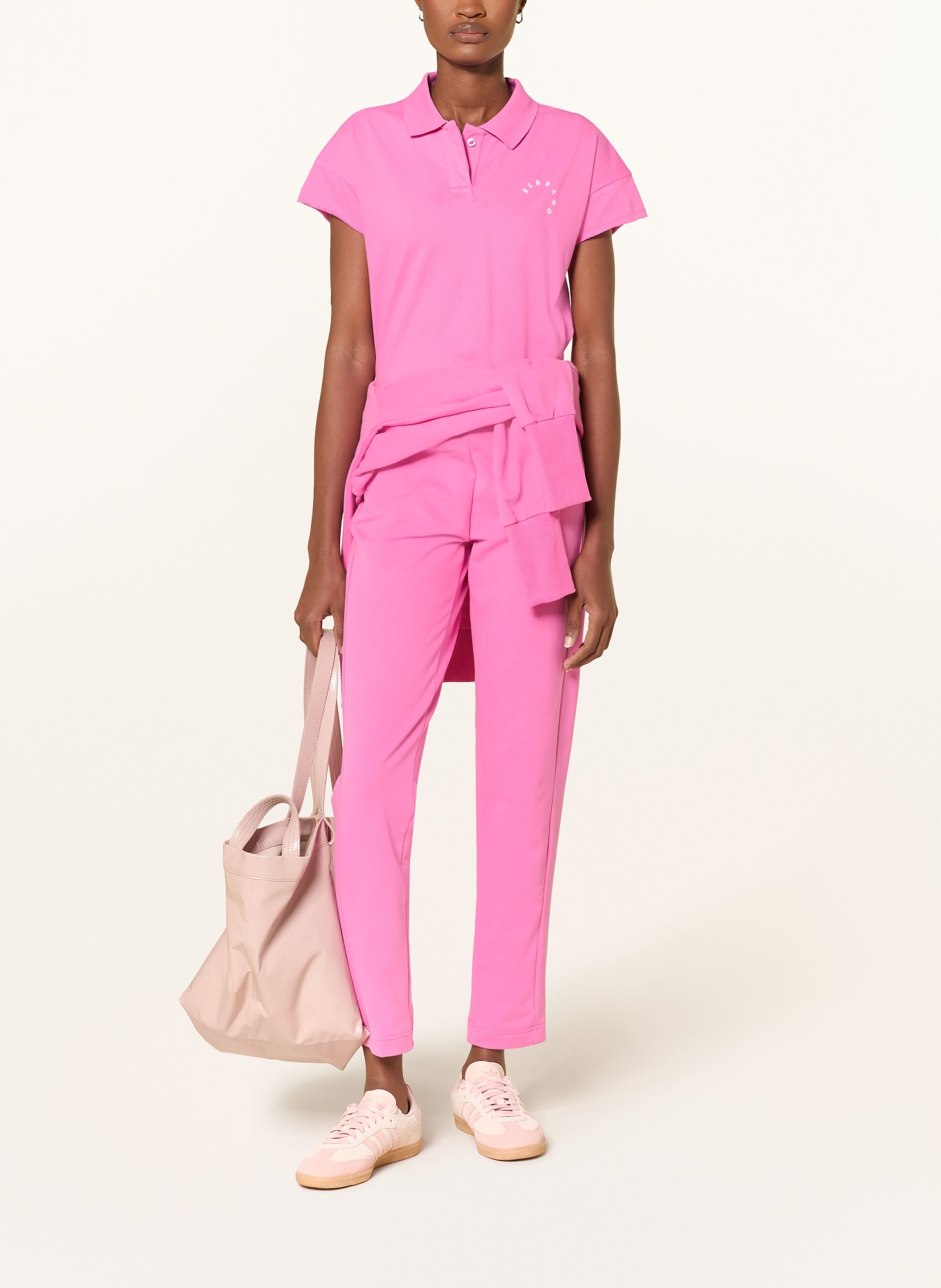 ELBSAND Piqué poloshirt TORVA: NEONROZE