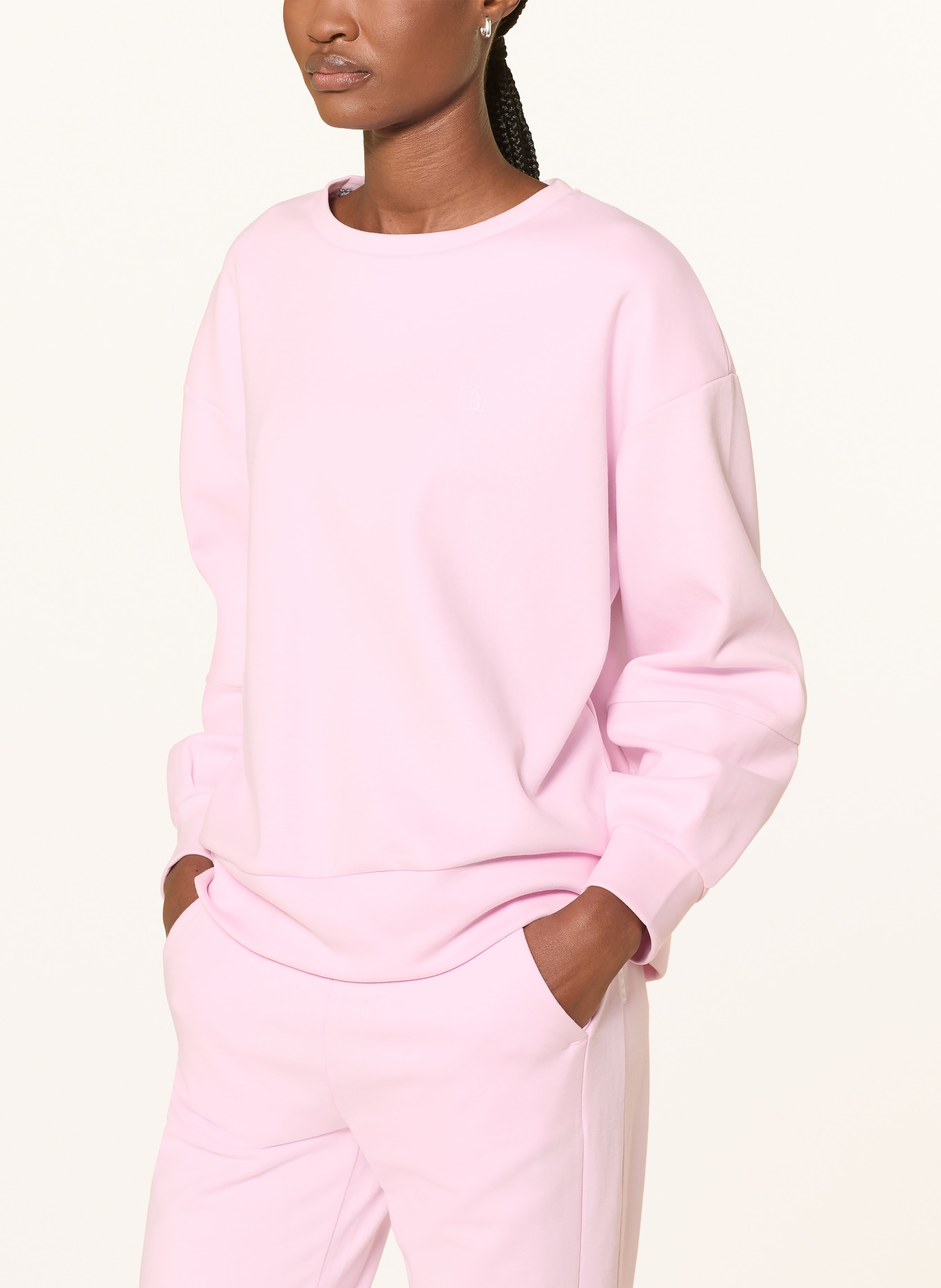 ELBSAND Sweatshirt GESKE: HELLROSA