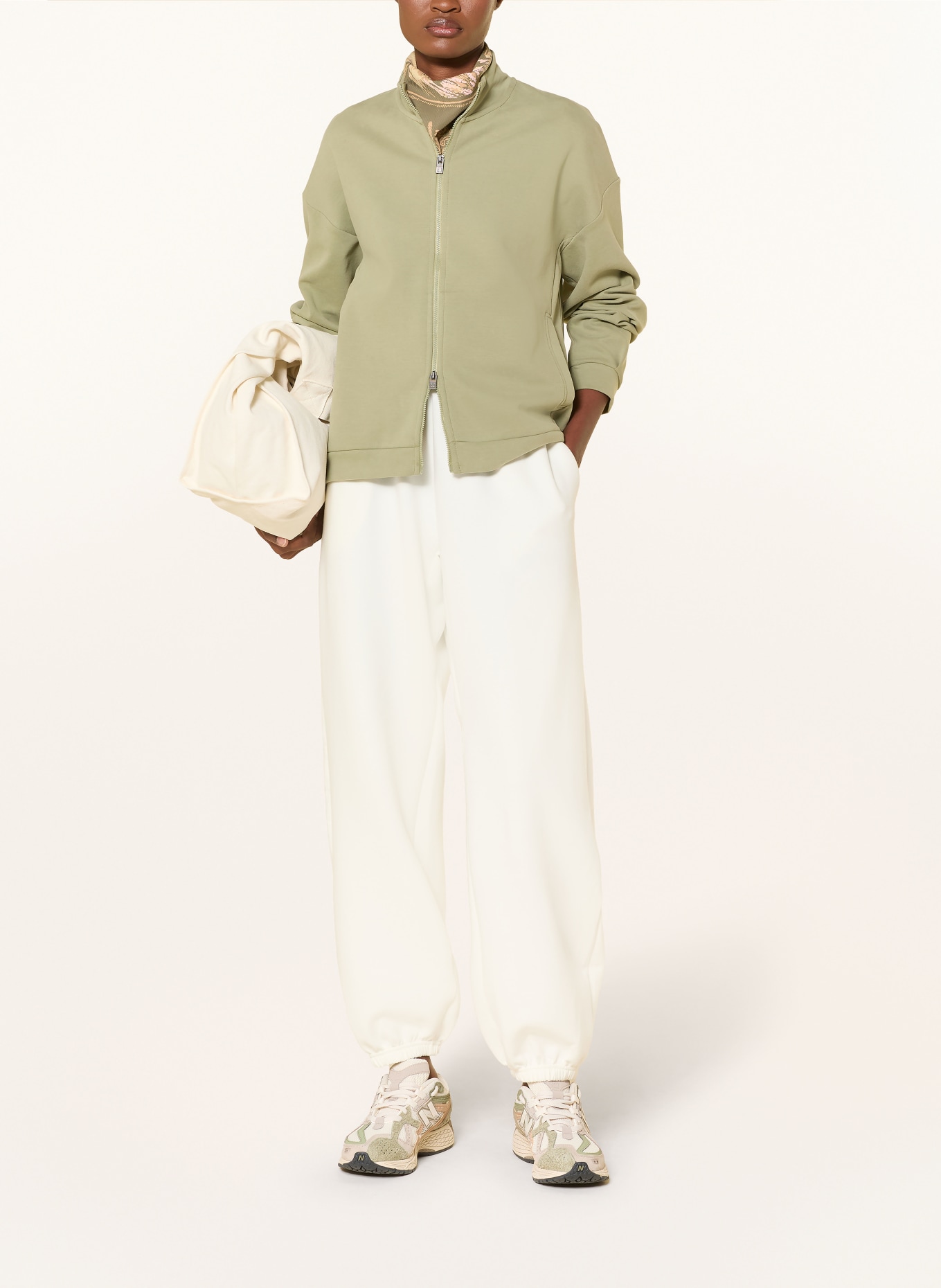 ELBSAND Sweatjack JALMA: LICHTGROEN