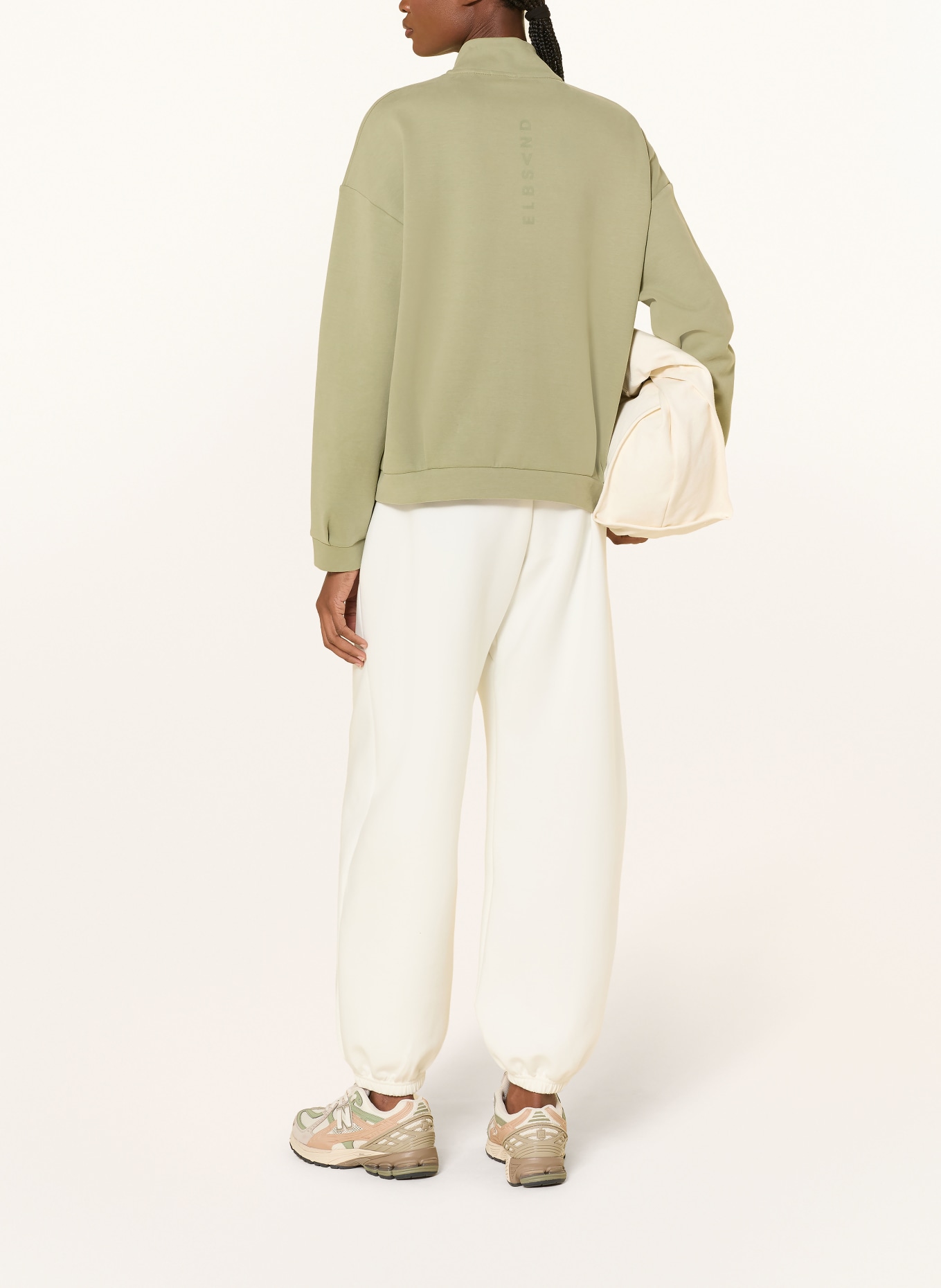 ELBSAND Sweatjack JALMA: LICHTGROEN